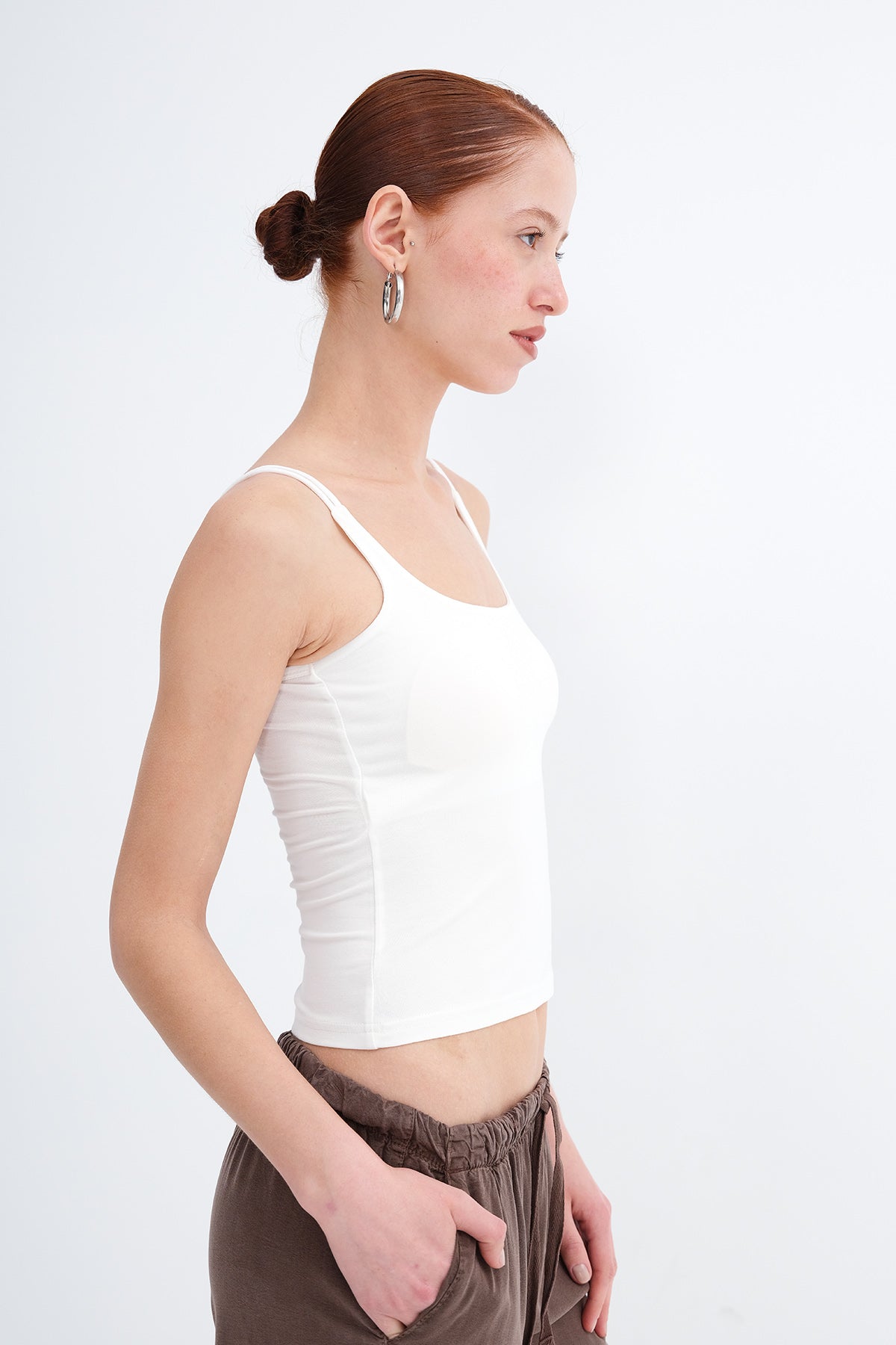 Ecru_Padded-Chest-Modal-Tank-Top-addax