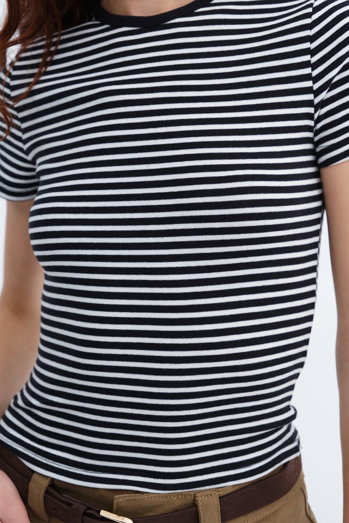 Black---Ecru_Striped-Short-Sleeve-T-Shirt-addax