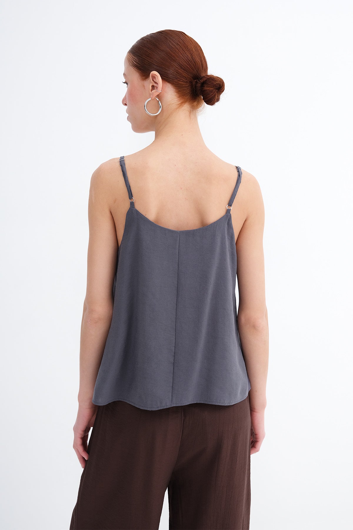 Charcoal_Adjustable-Strap-Blouse-addax