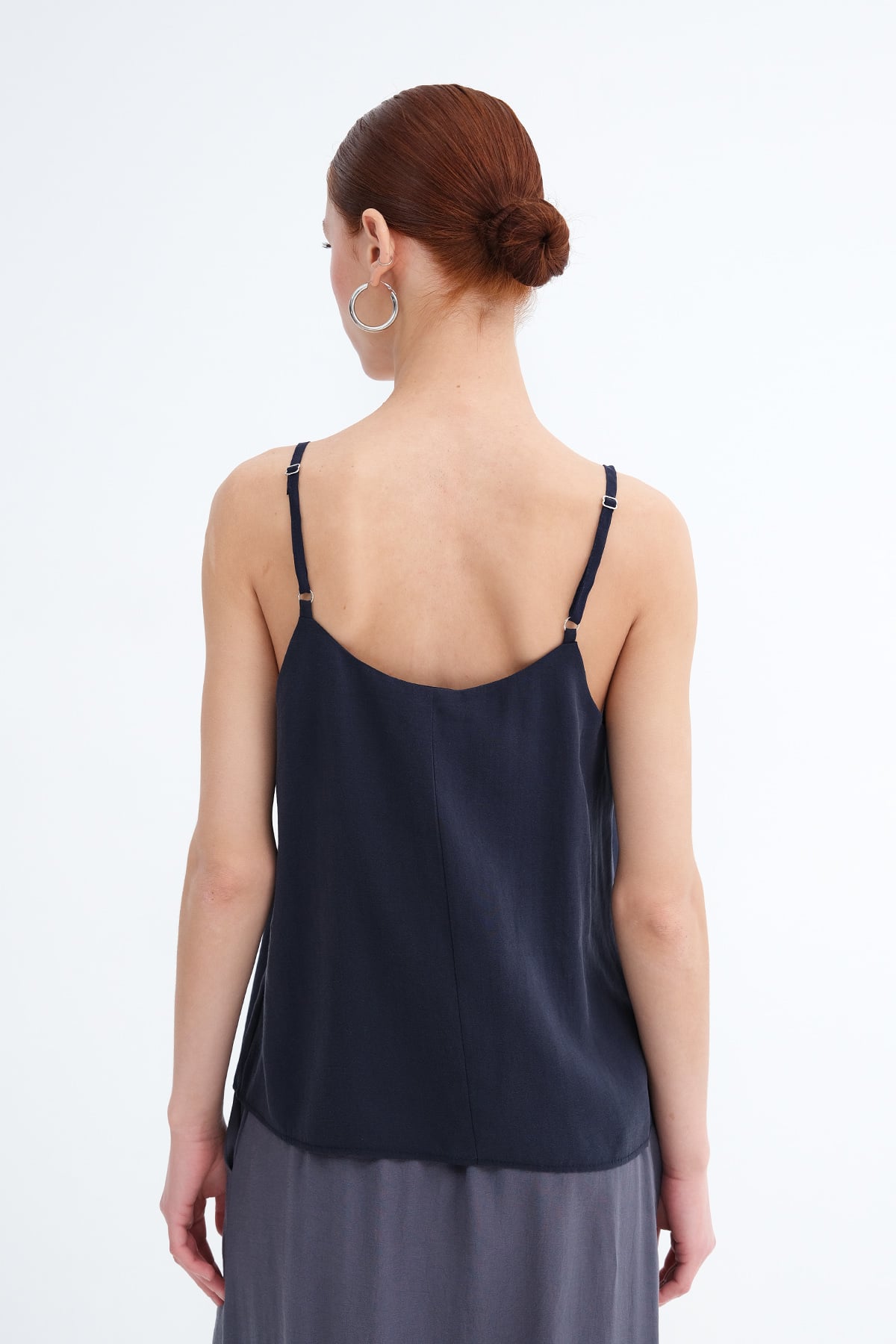 Night-Blue_Adjustable-Strap-Blouse-addax