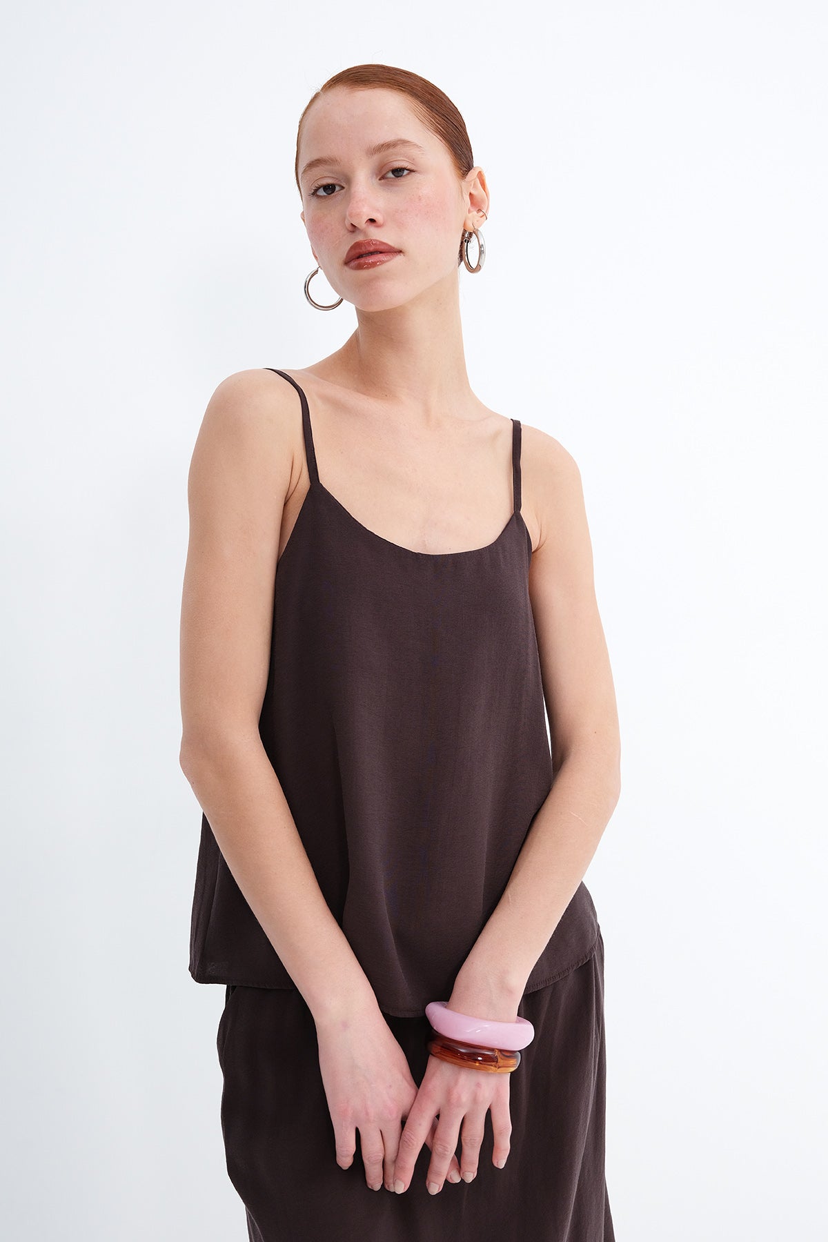 Bitter-Coffee_Adjustable-Strap-Blouse-addax