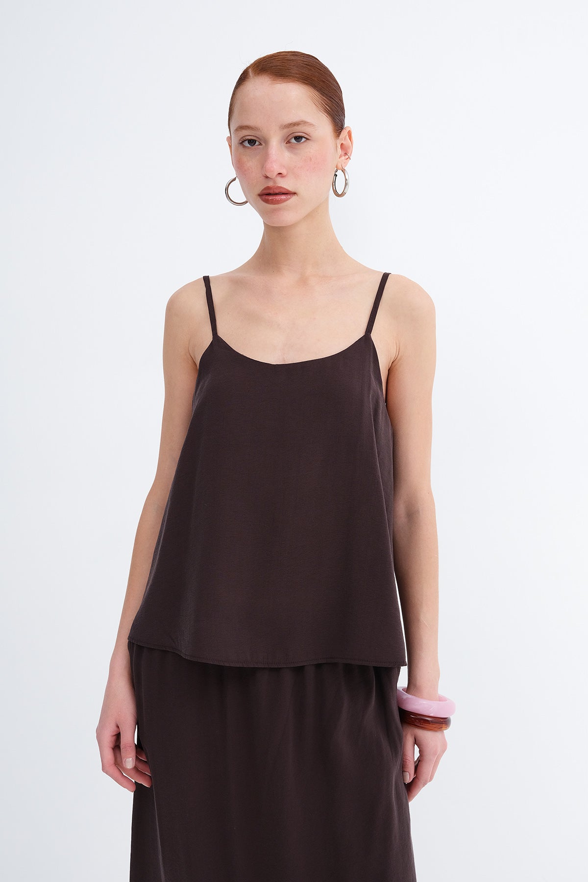 Bitter-Coffee_Adjustable-Strap-Blouse-addax
