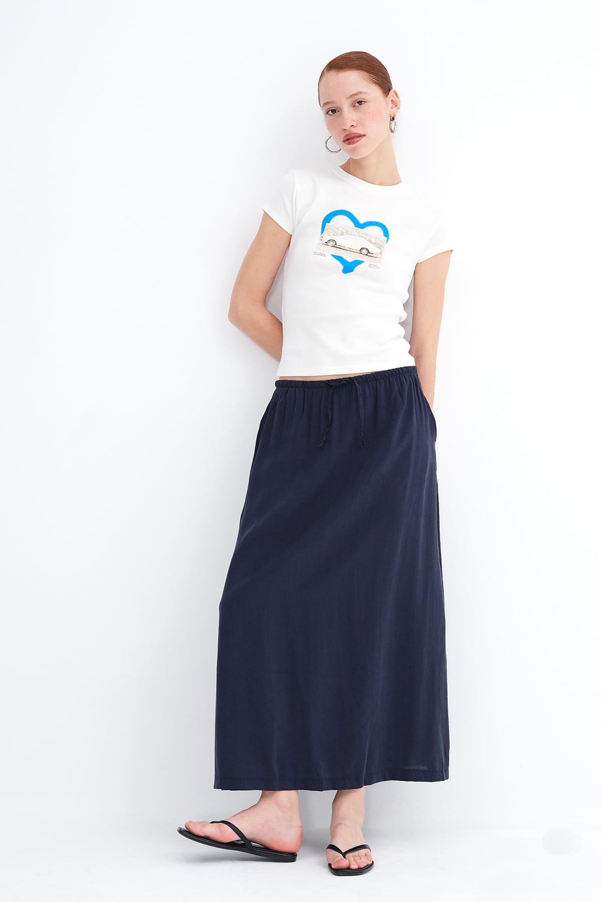 Night-Blue_Elastic-Waist-Long-Skirt-addax