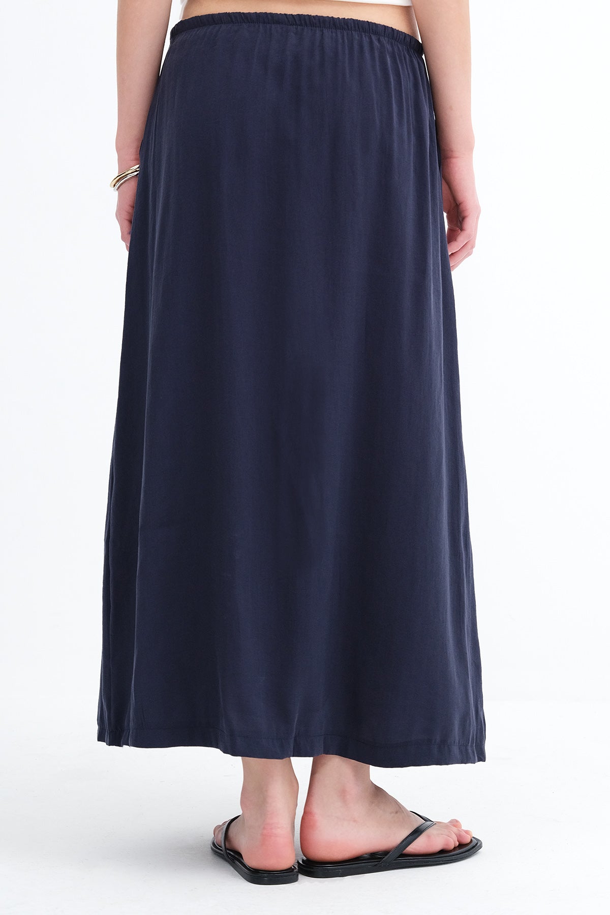 Night-Blue_Elastic-Waist-Long-Skirt-addax