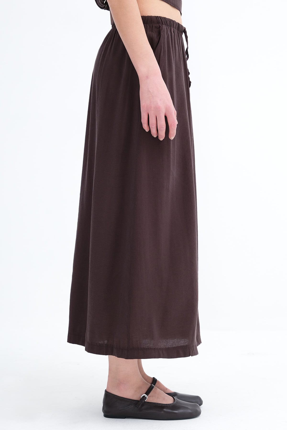 Bitter-Coffee_Elastic-Waist-Long-Skirt-addax