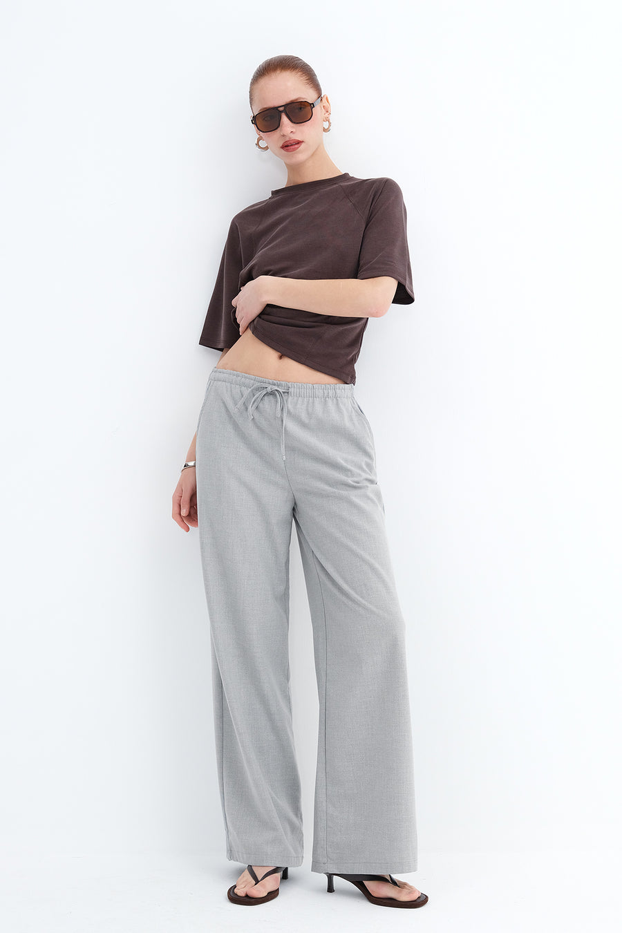 Light-Grey_Elastic-Waist-Wide-Leg-Pants-addax
