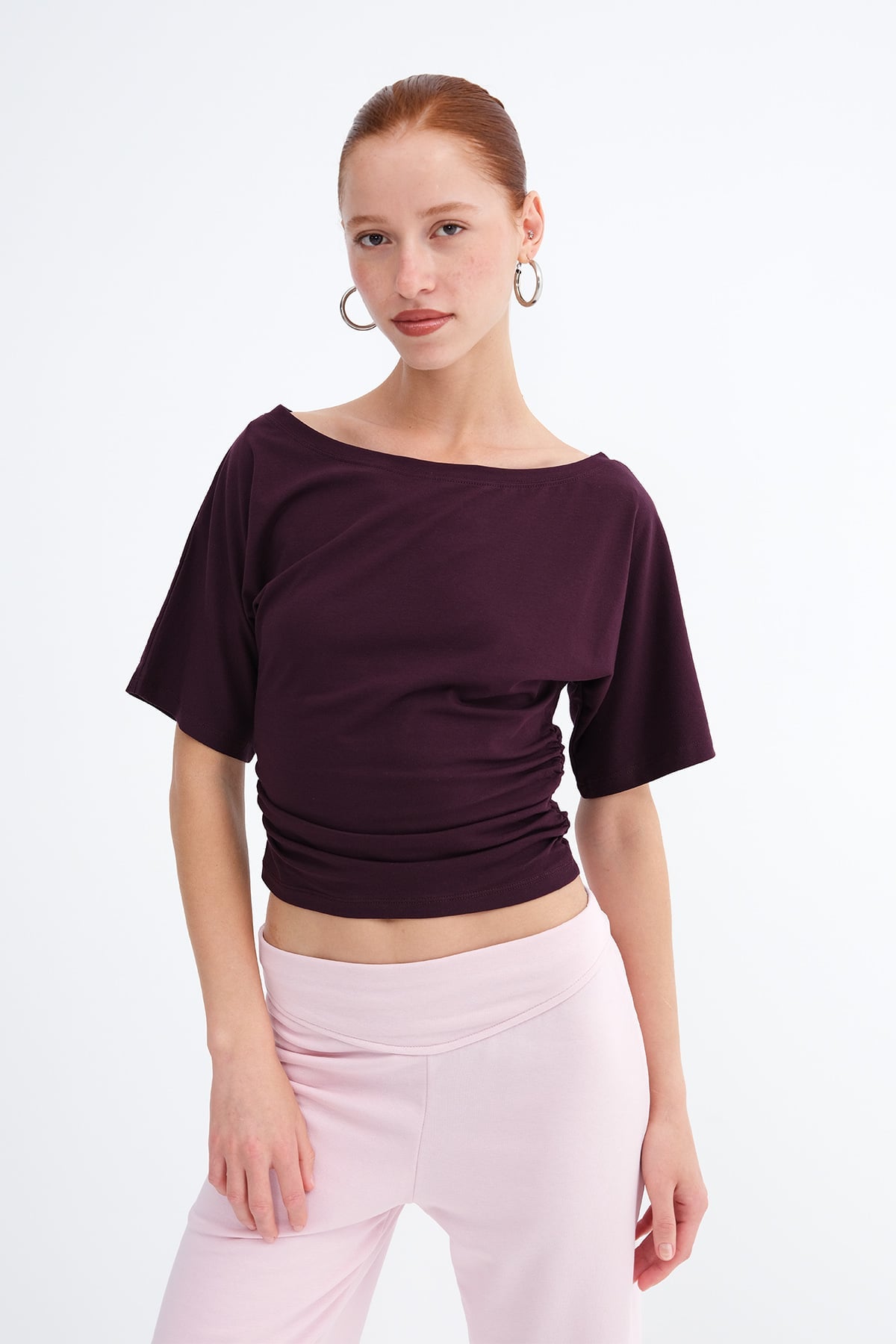 Gardenia_Side-Gathered-T-shirt-addax