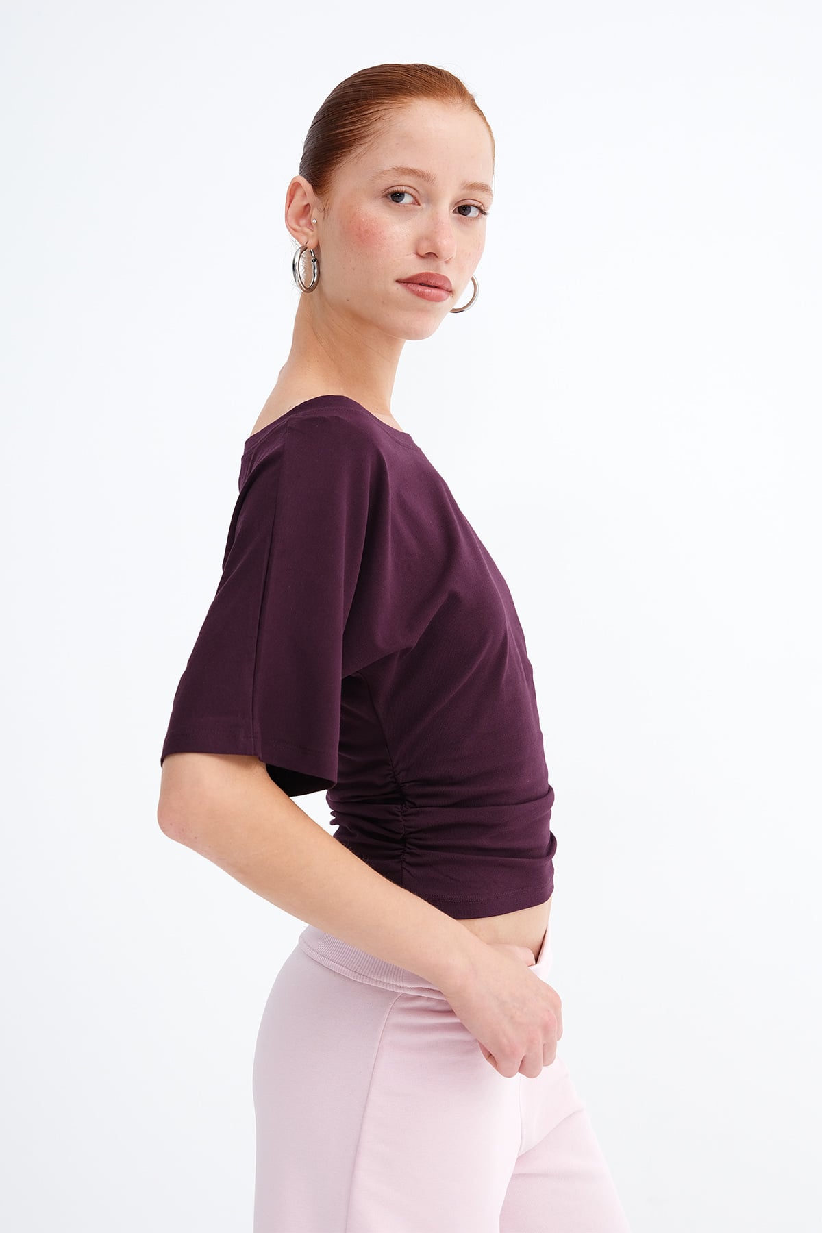 Gardenia_Side-Gathered-T-shirt-addax