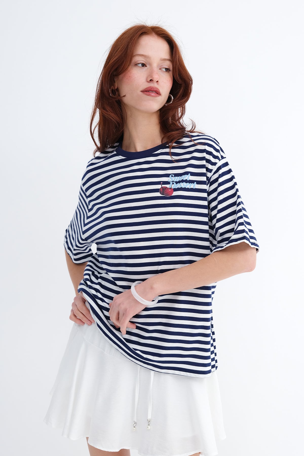 Striped Cherry T-shirt