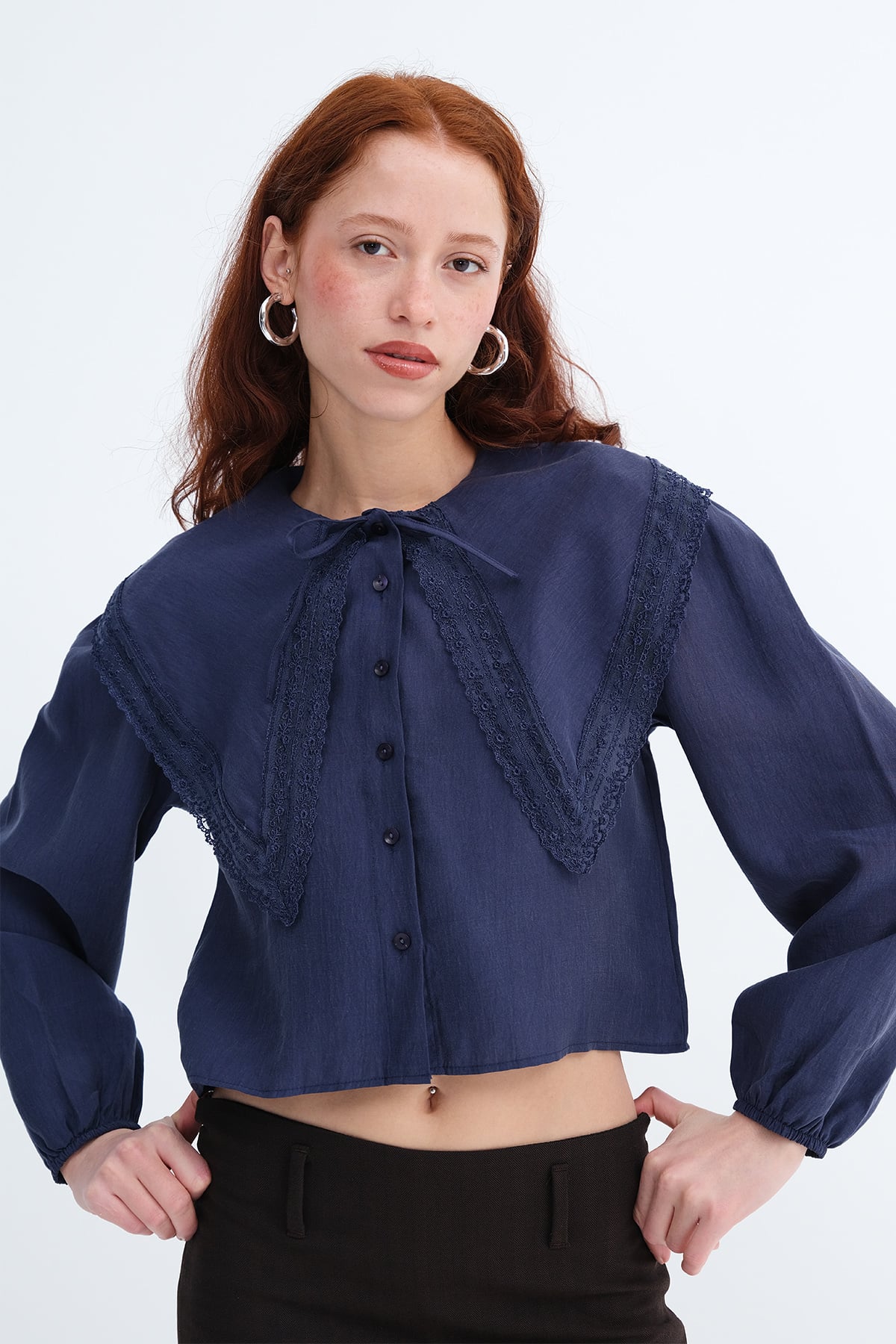 Night-Blue_Peter-Pan-Collar-Lace-Shirt-addax