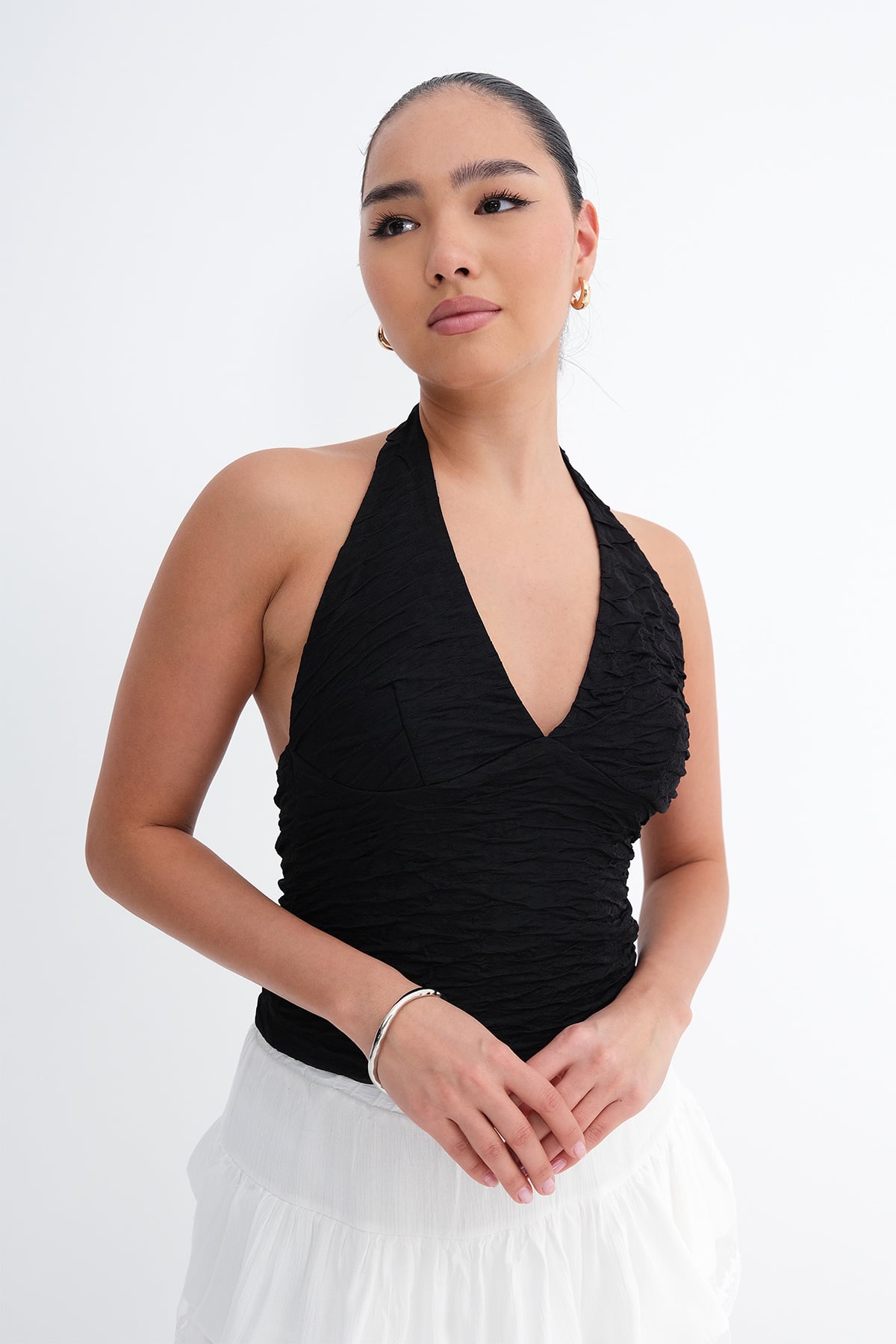 Black_Halter-Neck-Blouse-addax