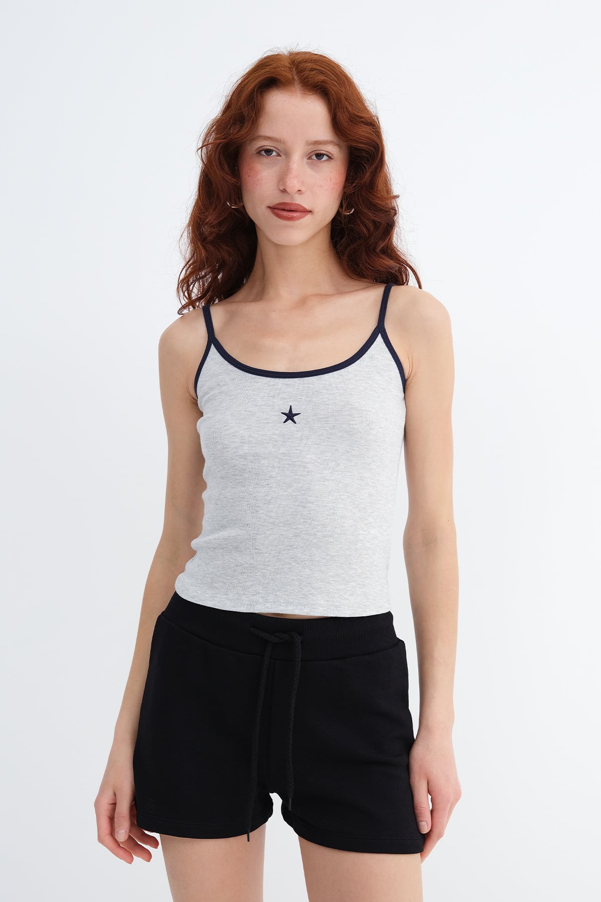 Snow-Melange_Star-Embroidered-Tank-Top-addax