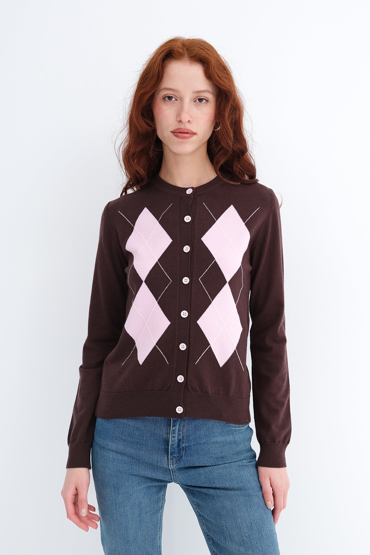 Brown_Diamond-Pattern-Knit-Cardigan-addax