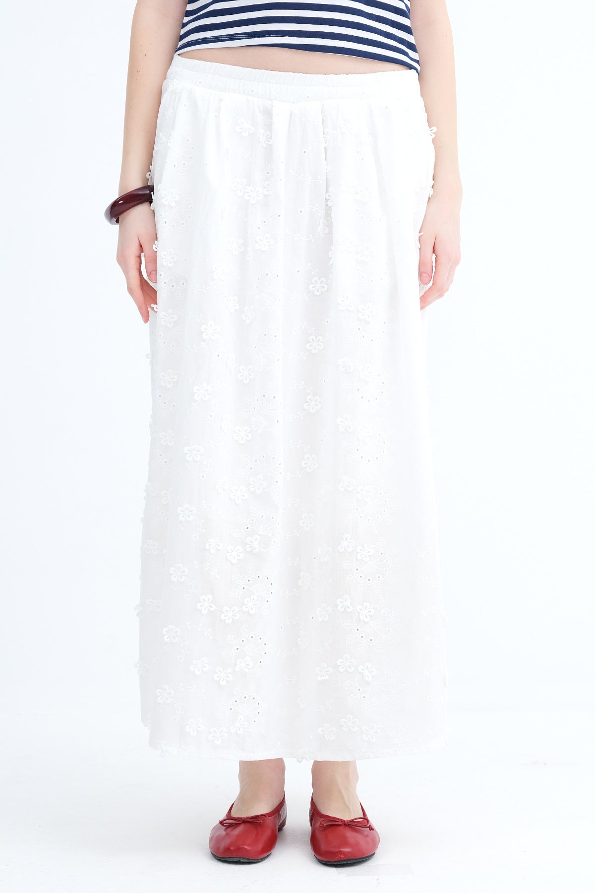 Ecru_Long-Skirt-with-Floral-Detail-addax