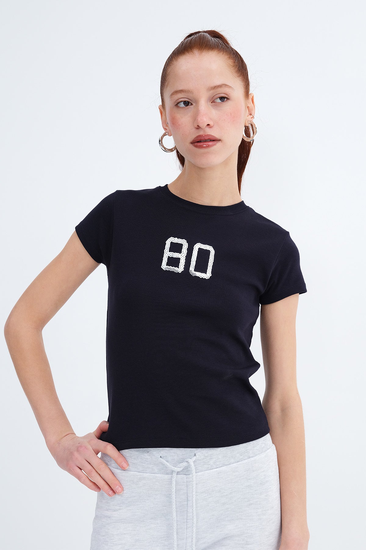 Night-Blue_Sequin-Embroidered-T-Shirt-addax