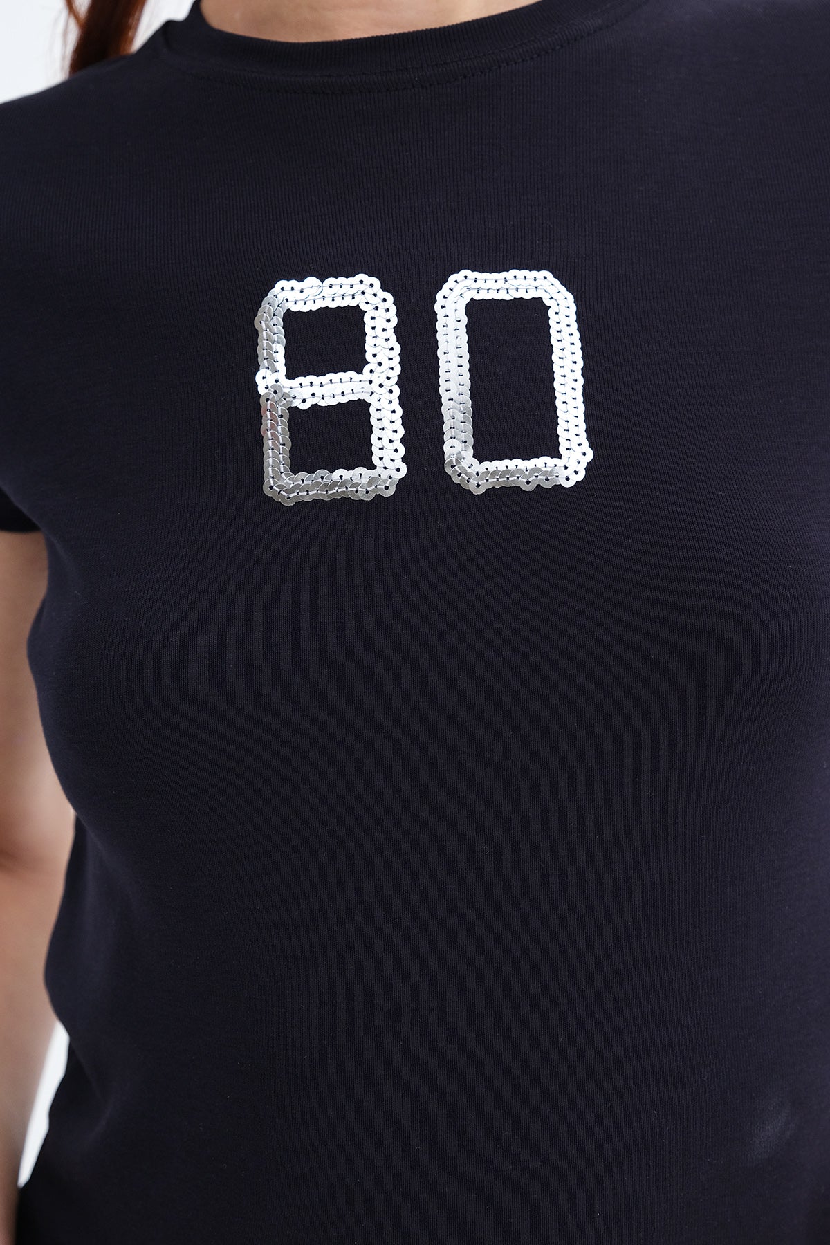 Night-Blue_Sequin-Embroidered-T-Shirt-addax