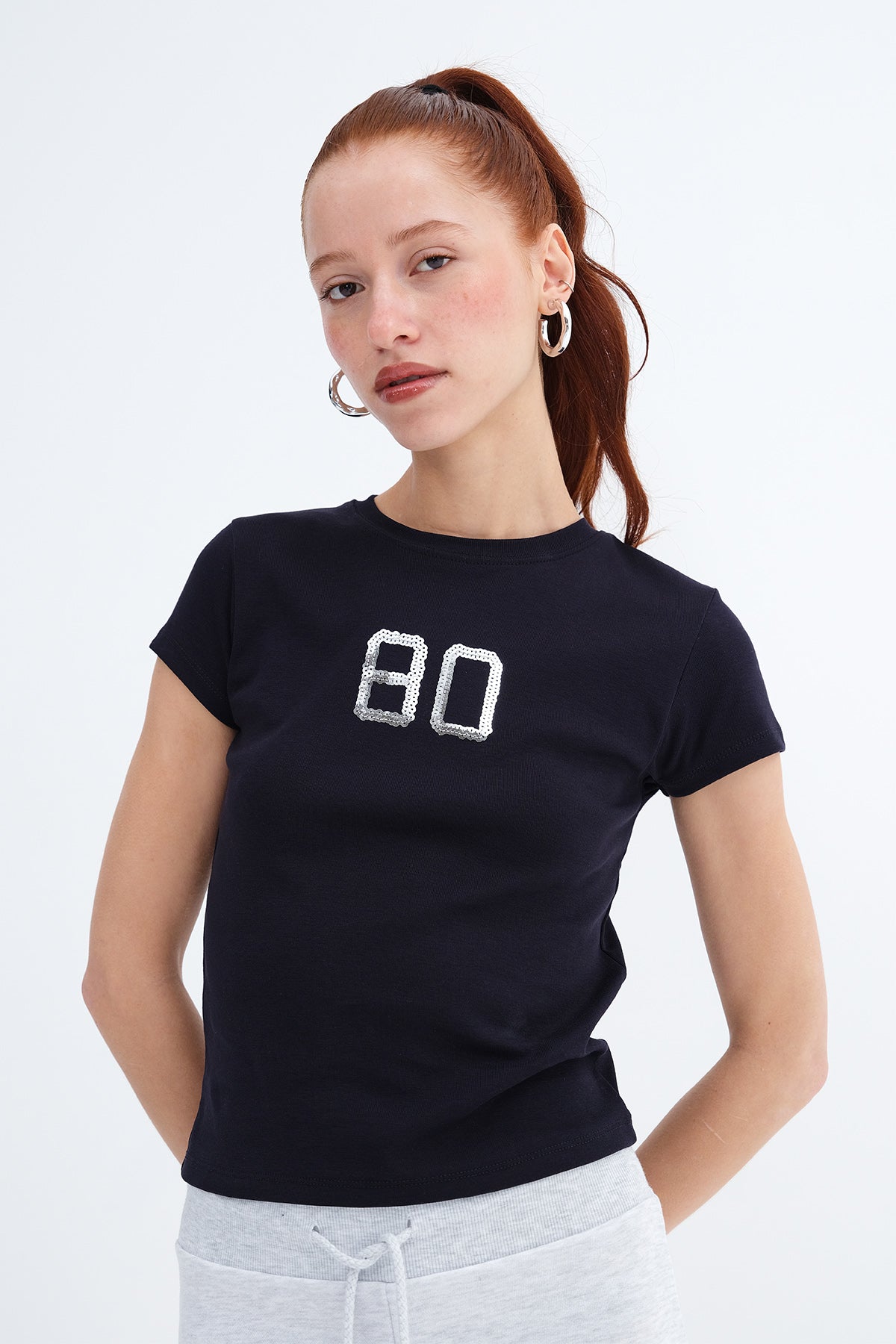 Night-Blue_Sequin-Embroidered-T-Shirt-addax