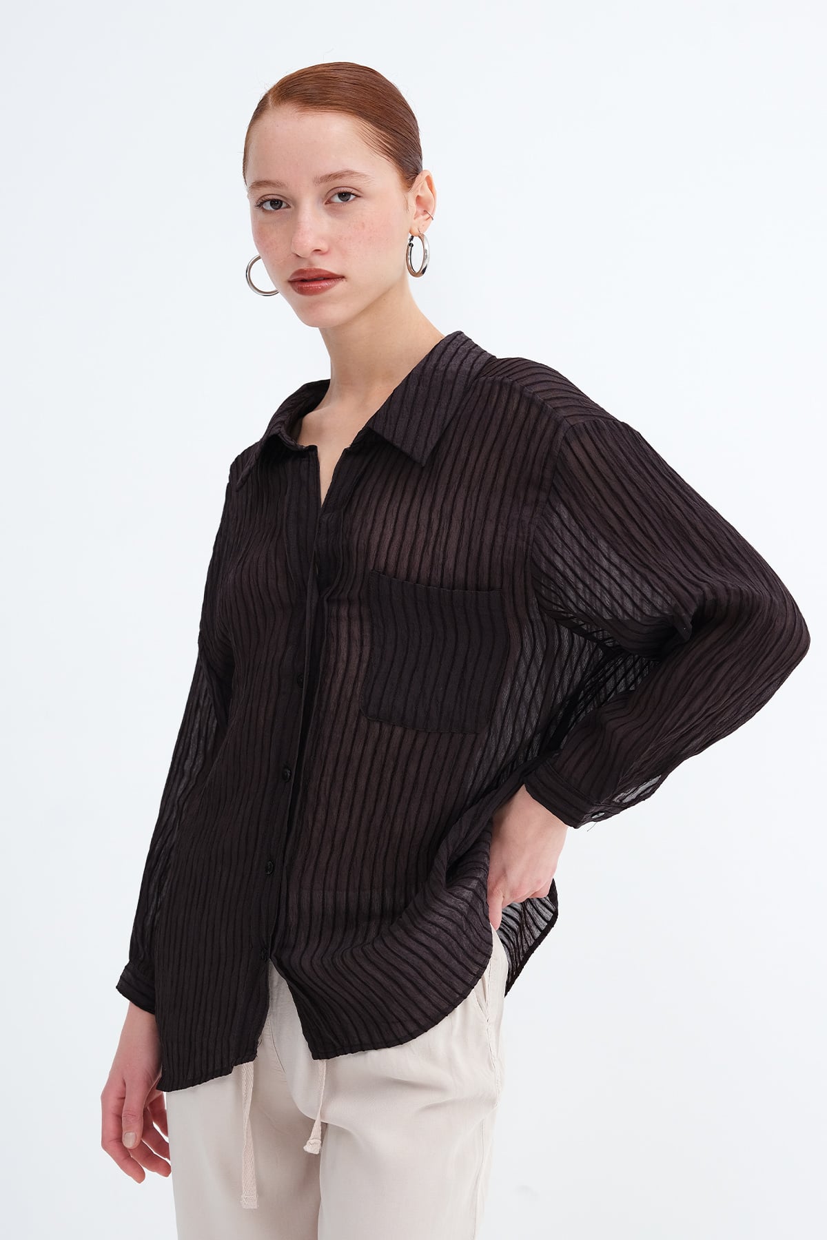 Pocket Striped Shirt