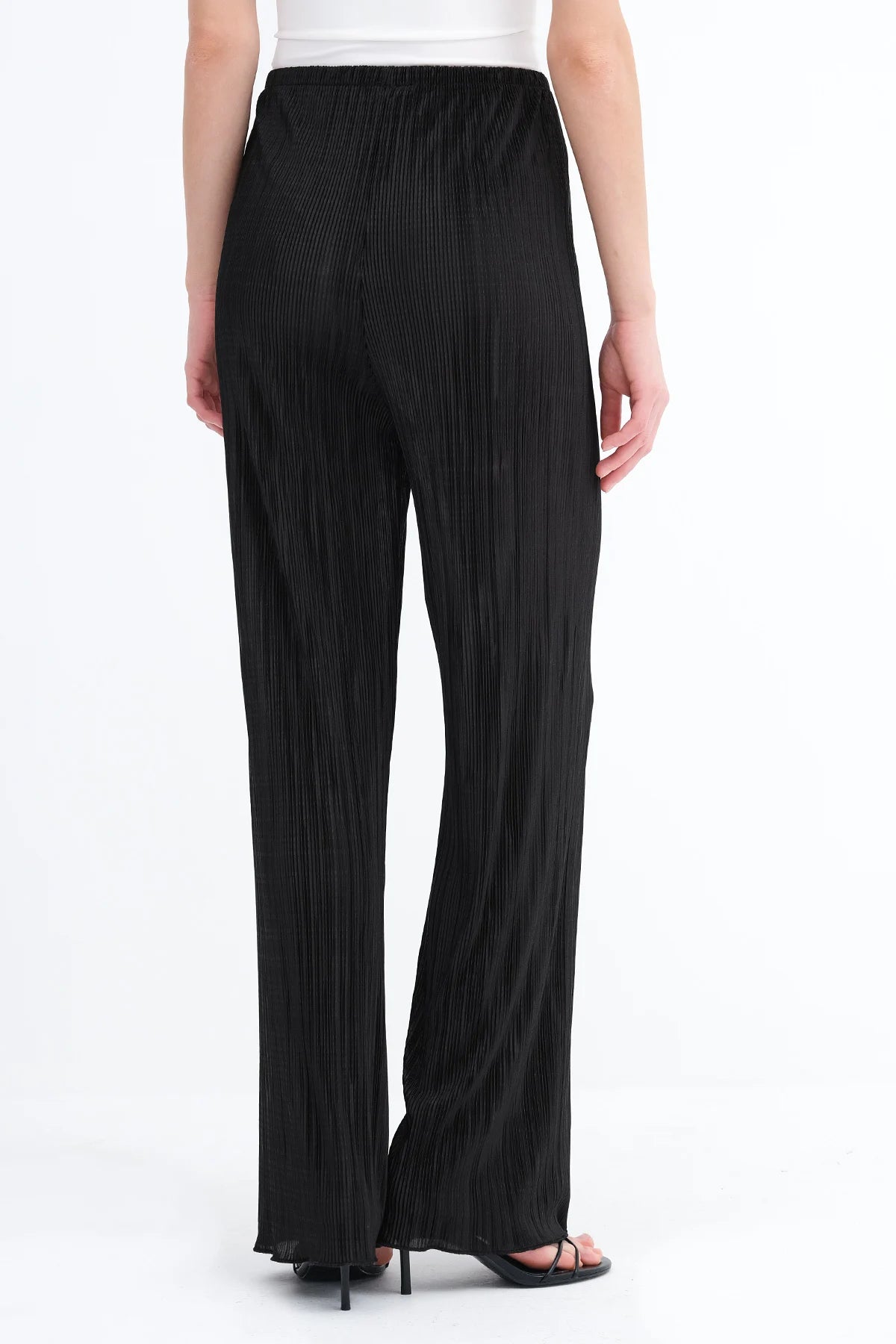 Pleated Wide Leg Pants