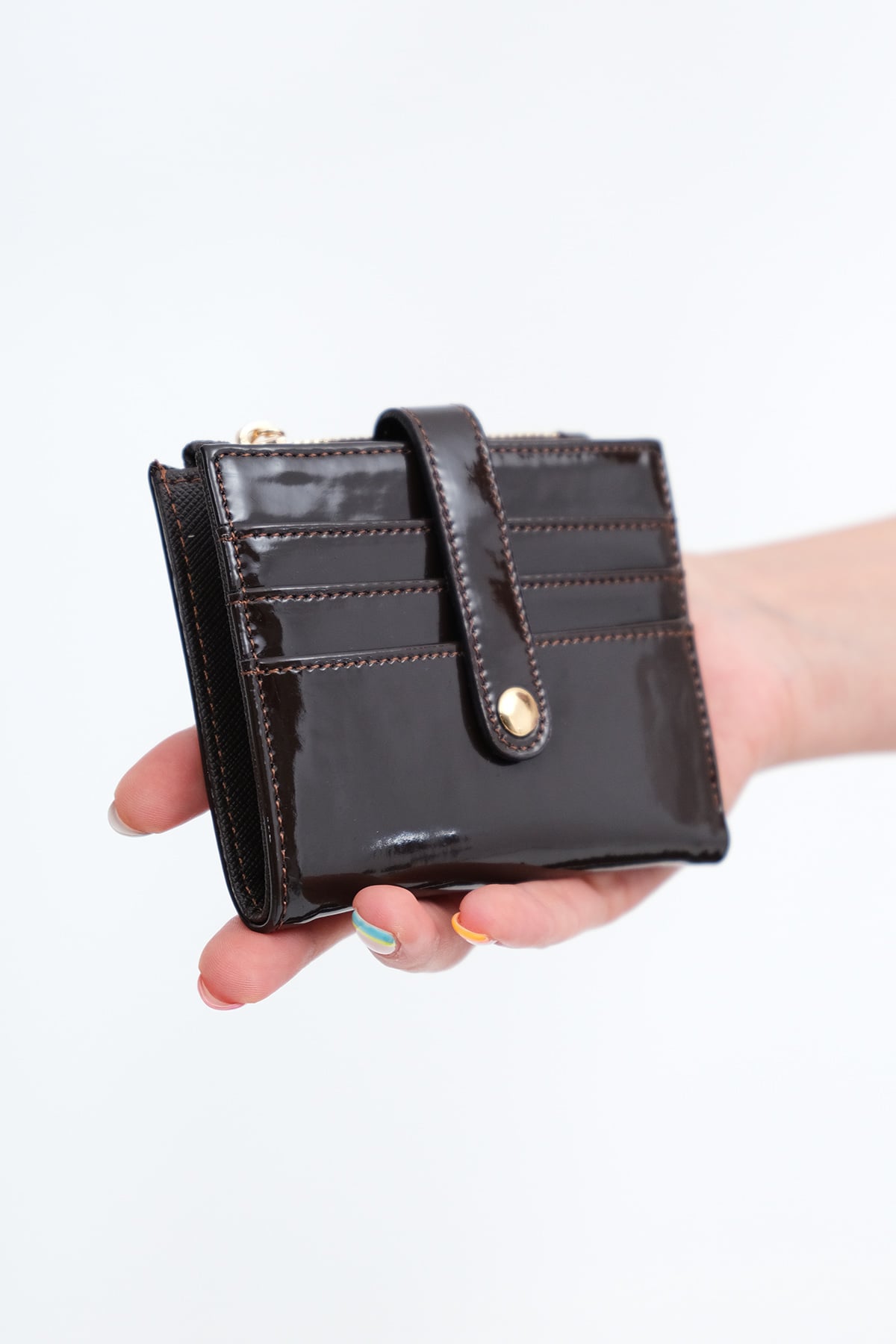 Brown_Zip-and-Snap-Closure-Patent-Leather-Wallet-addax