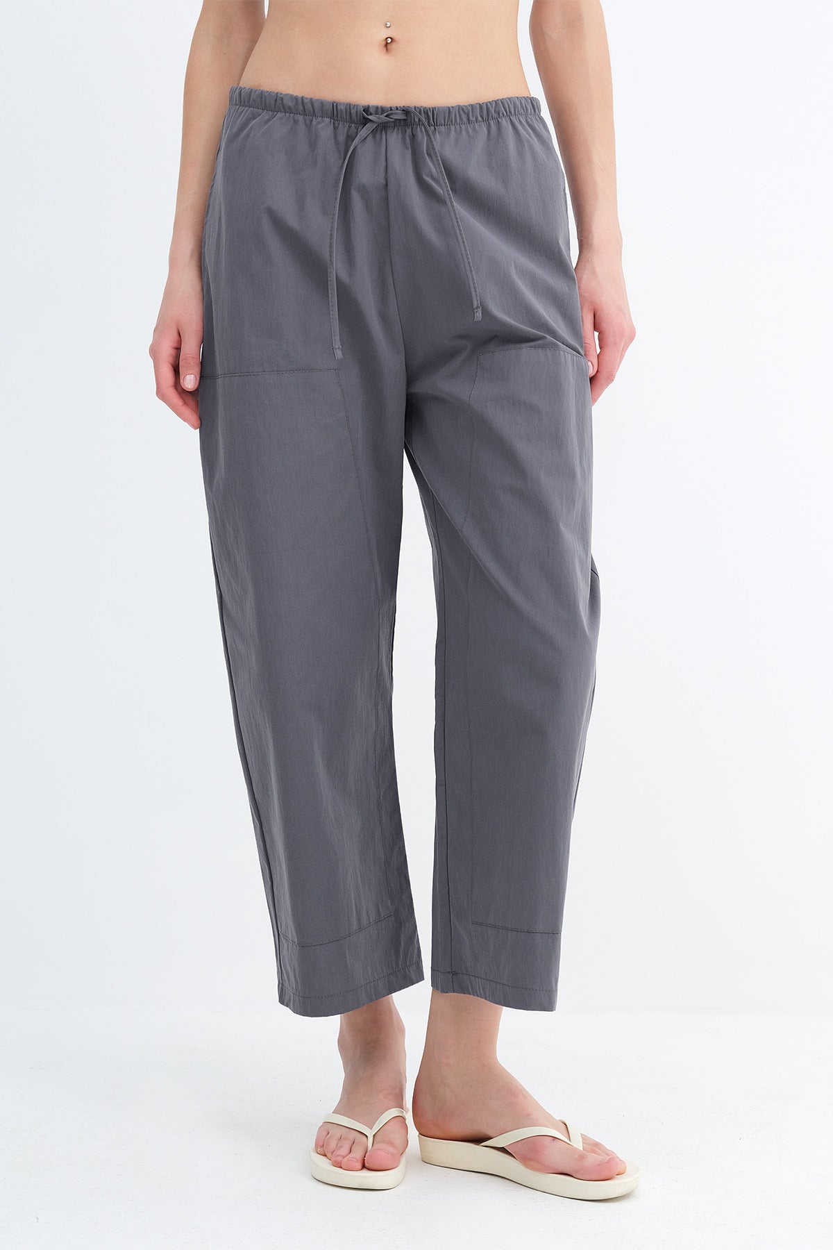 Charcoal_Pants-with-Elastic-Waist-addax