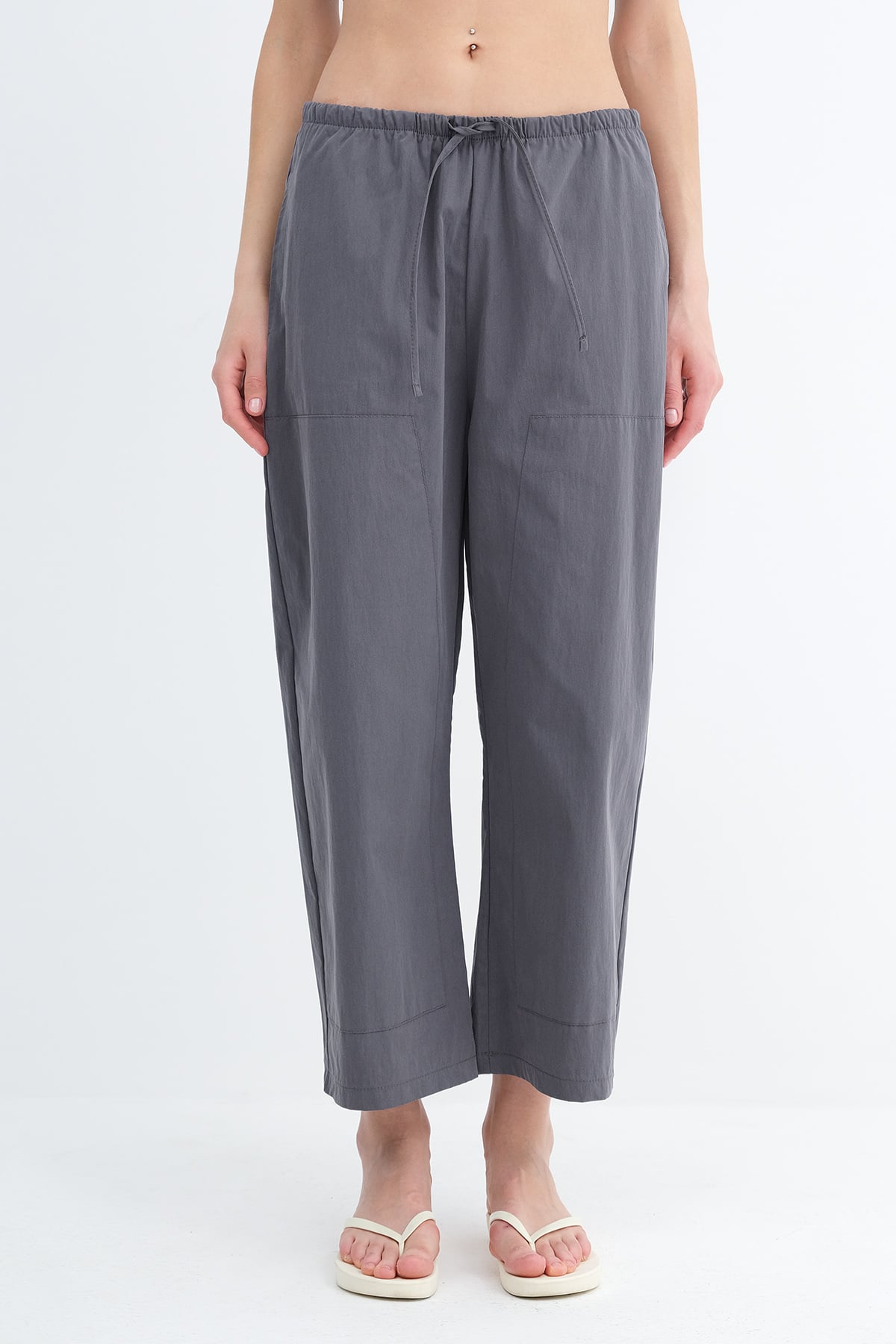 Charcoal_Pants-with-Elastic-Waist-addax