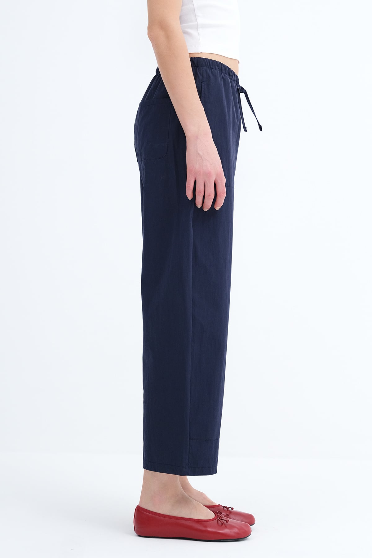 Night-Blue_Pants-with-Elastic-Waist-addax