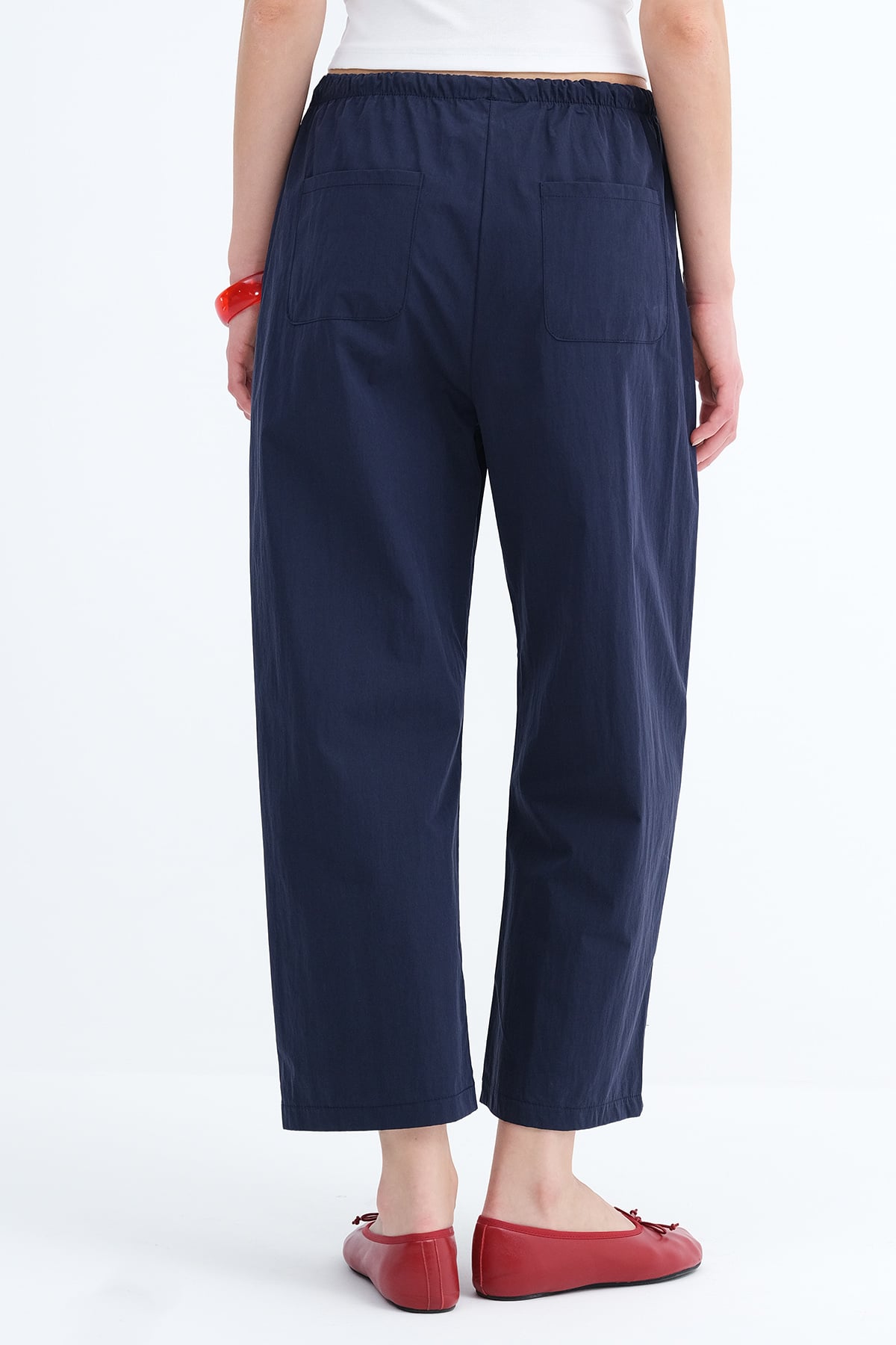 Night-Blue_Pants-with-Elastic-Waist-addax