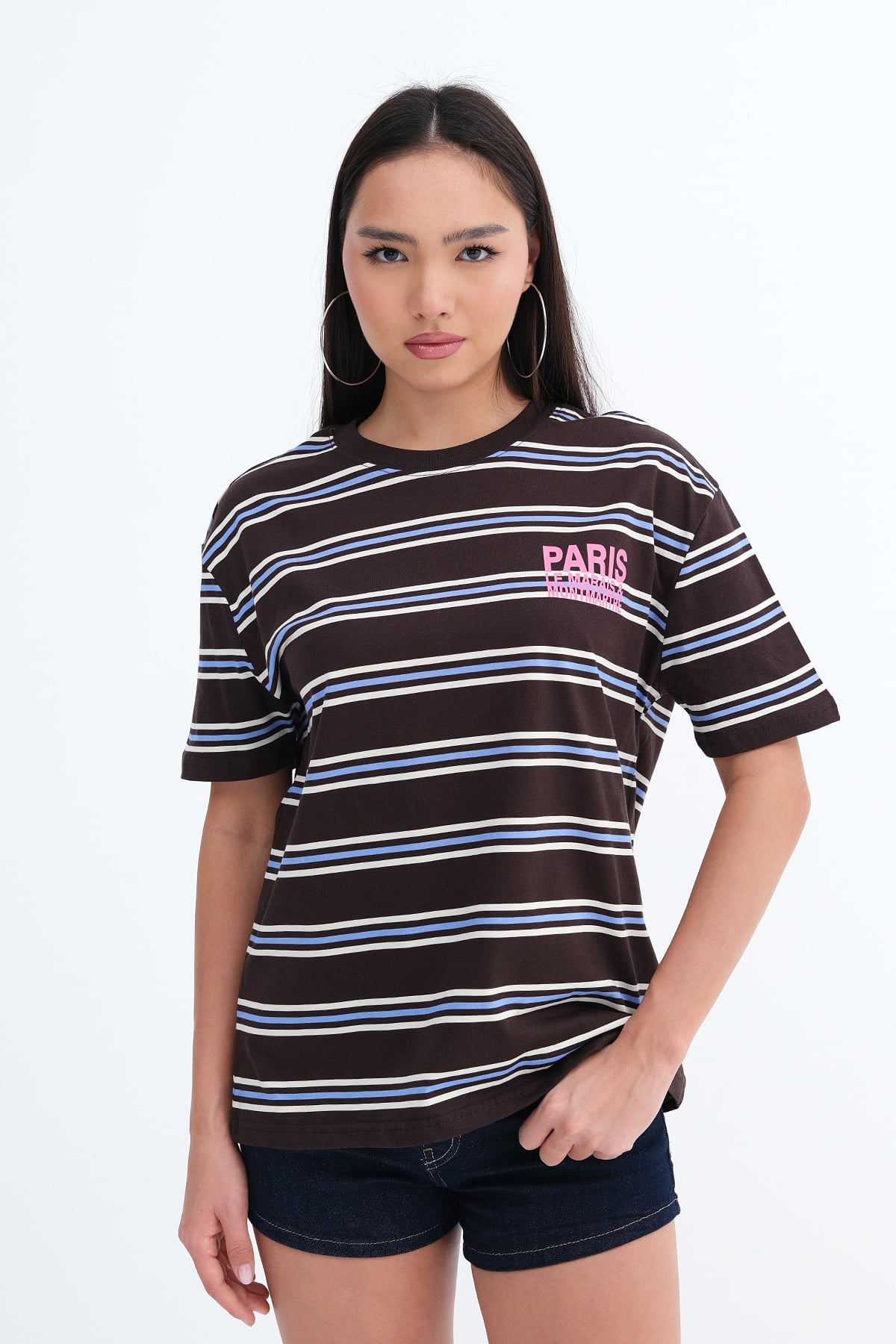 Striped Short Sleeve T-shirt