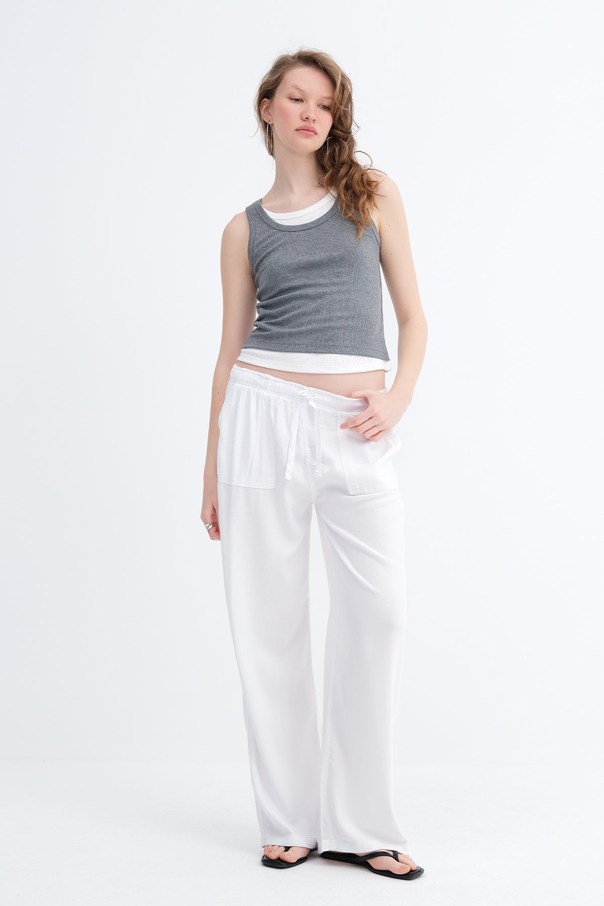 White_Elastic-Waist-Wide-Leg-Trousers-addax