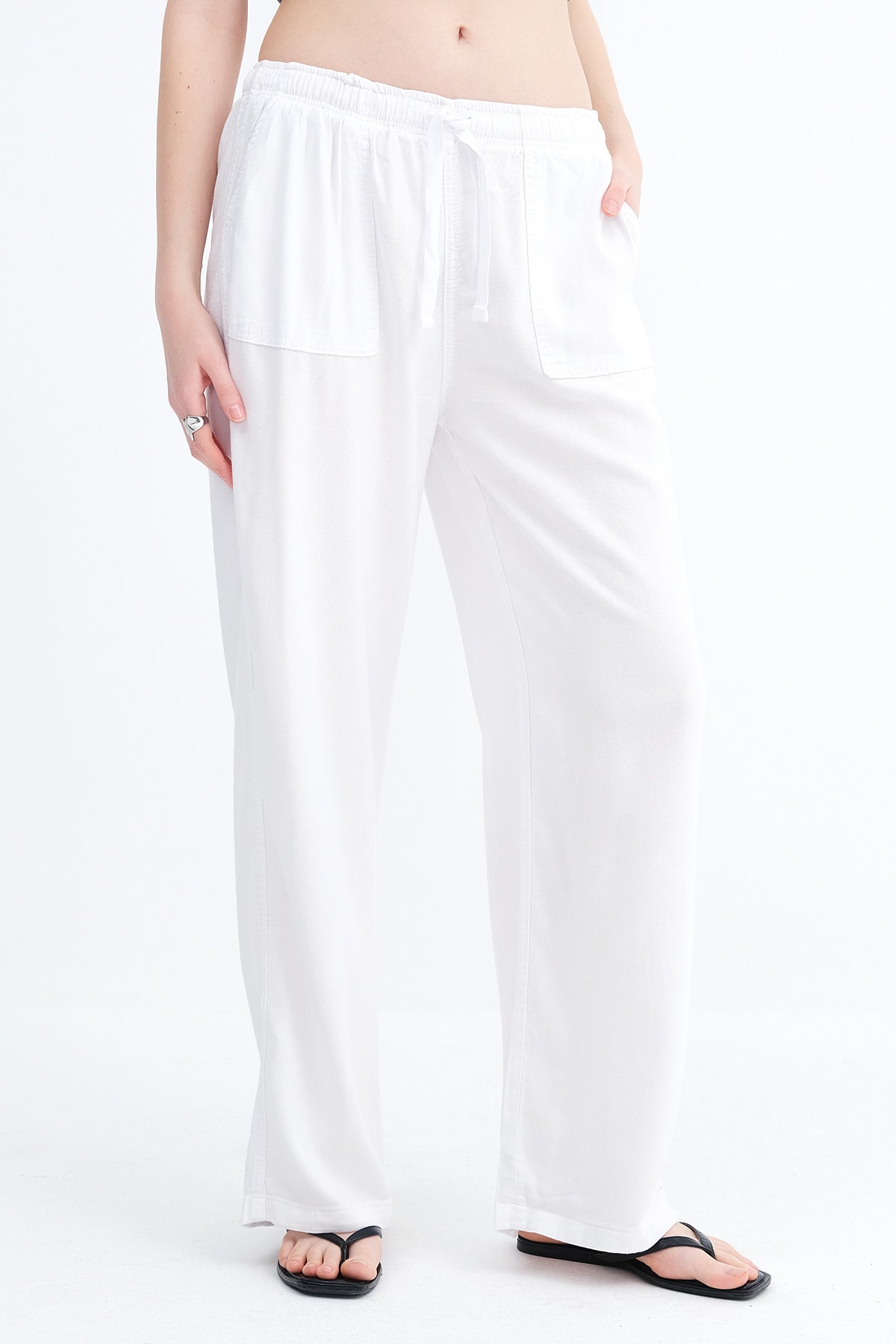 White_Elastic-Waist-Wide-Leg-Trousers-addax