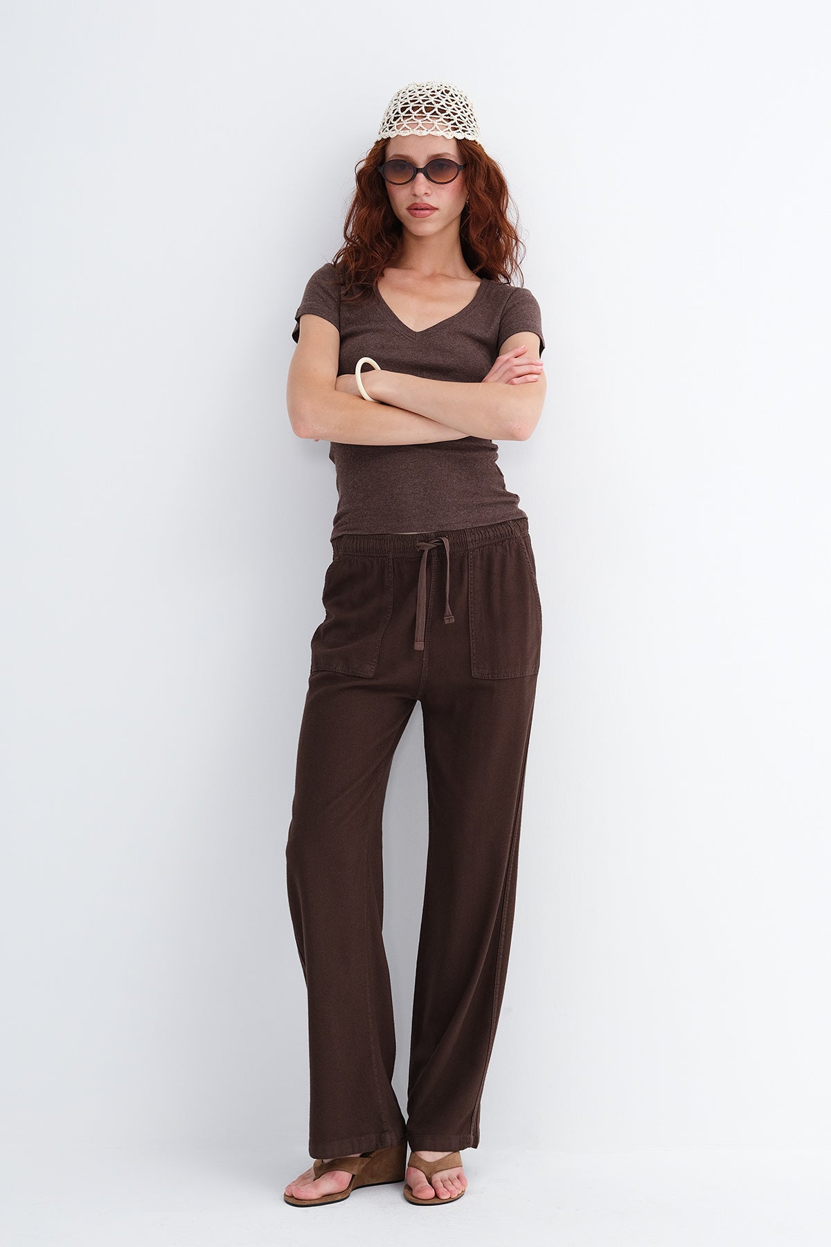 Brown_Elastic-Waist-Wide-Leg-Trousers-addax