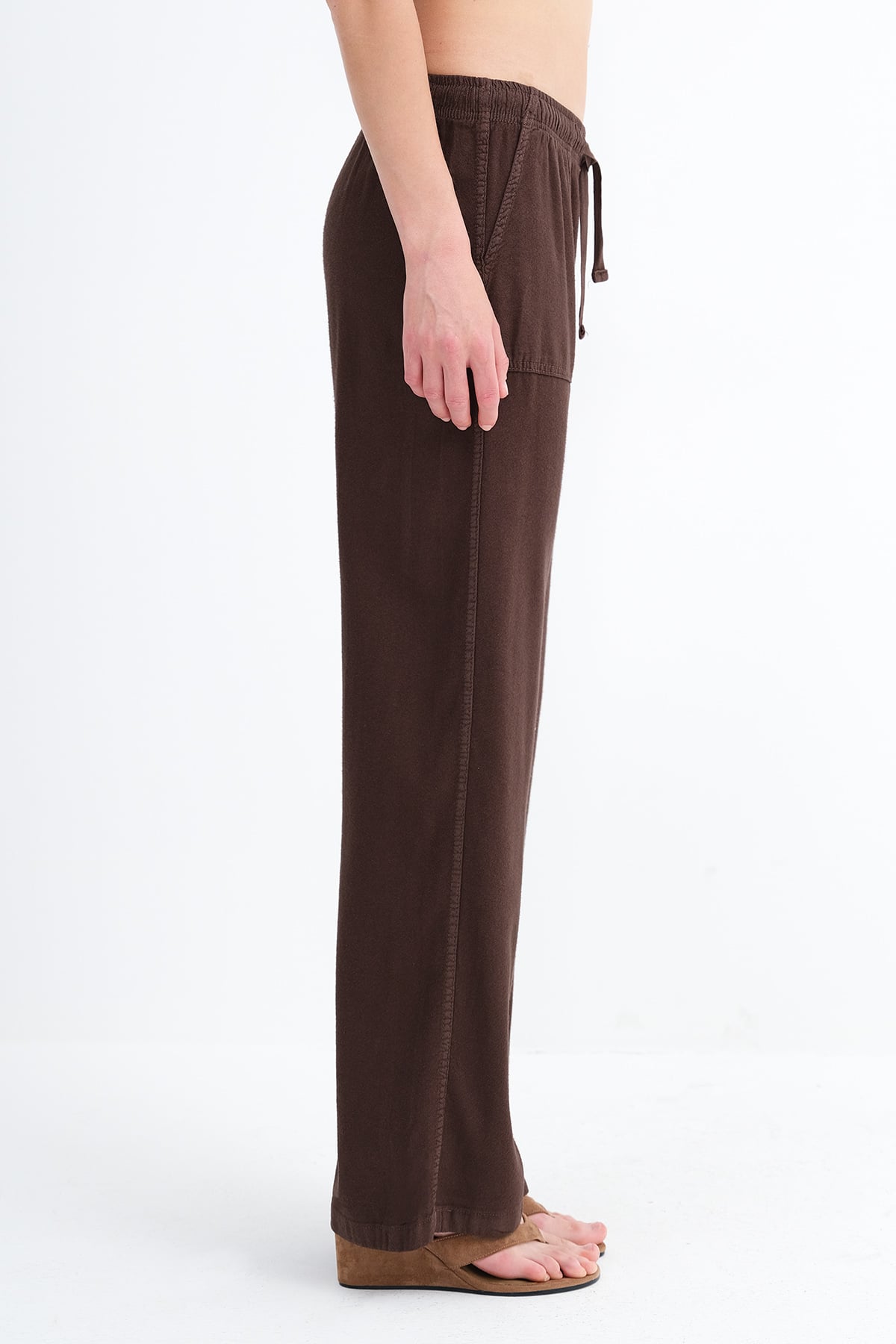 Brown_Elastic-Waist-Wide-Leg-Trousers-addax