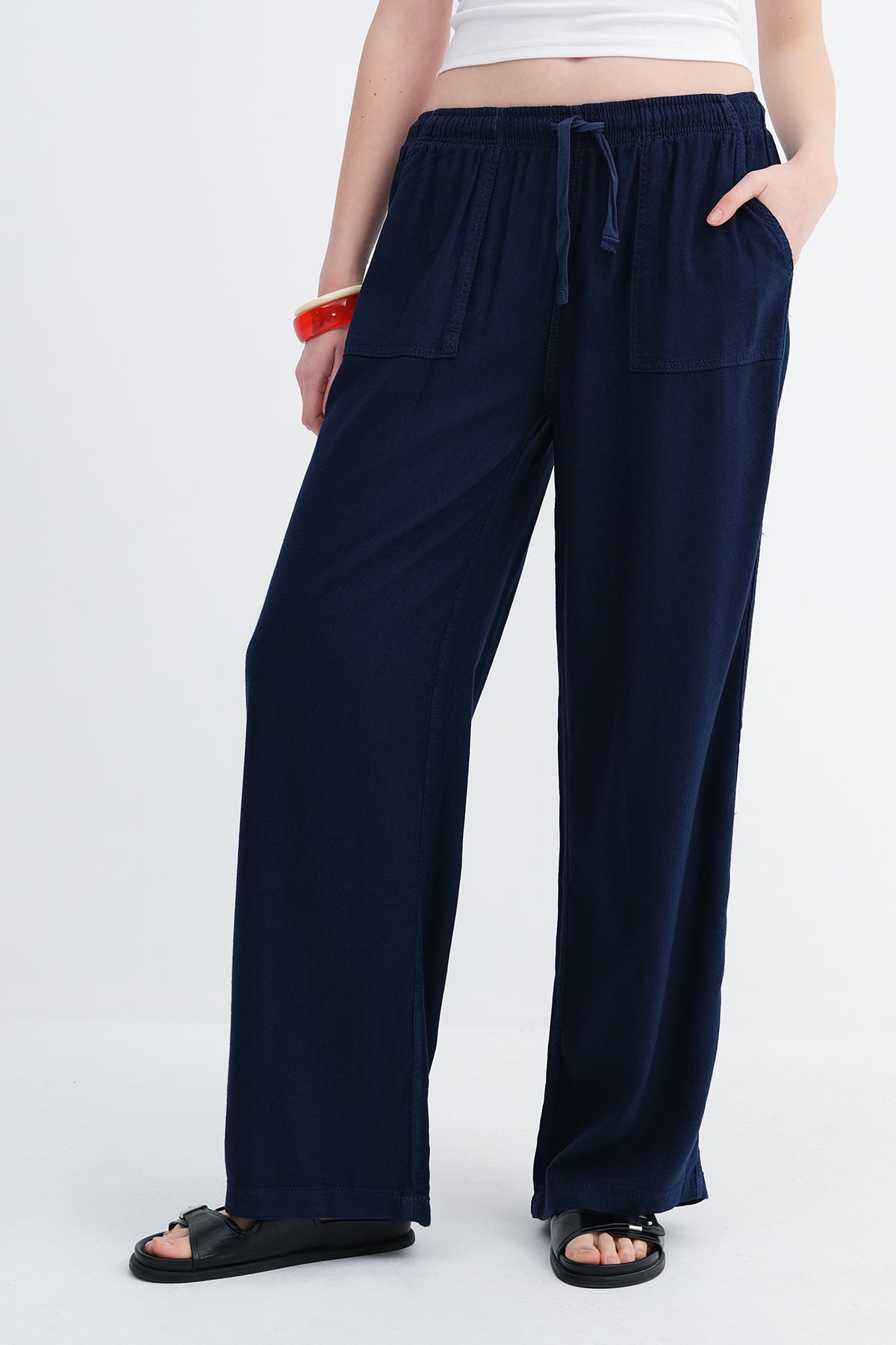 Dark-Night-Blue_Elastic-Waist-Wide-Leg-Trousers-addax