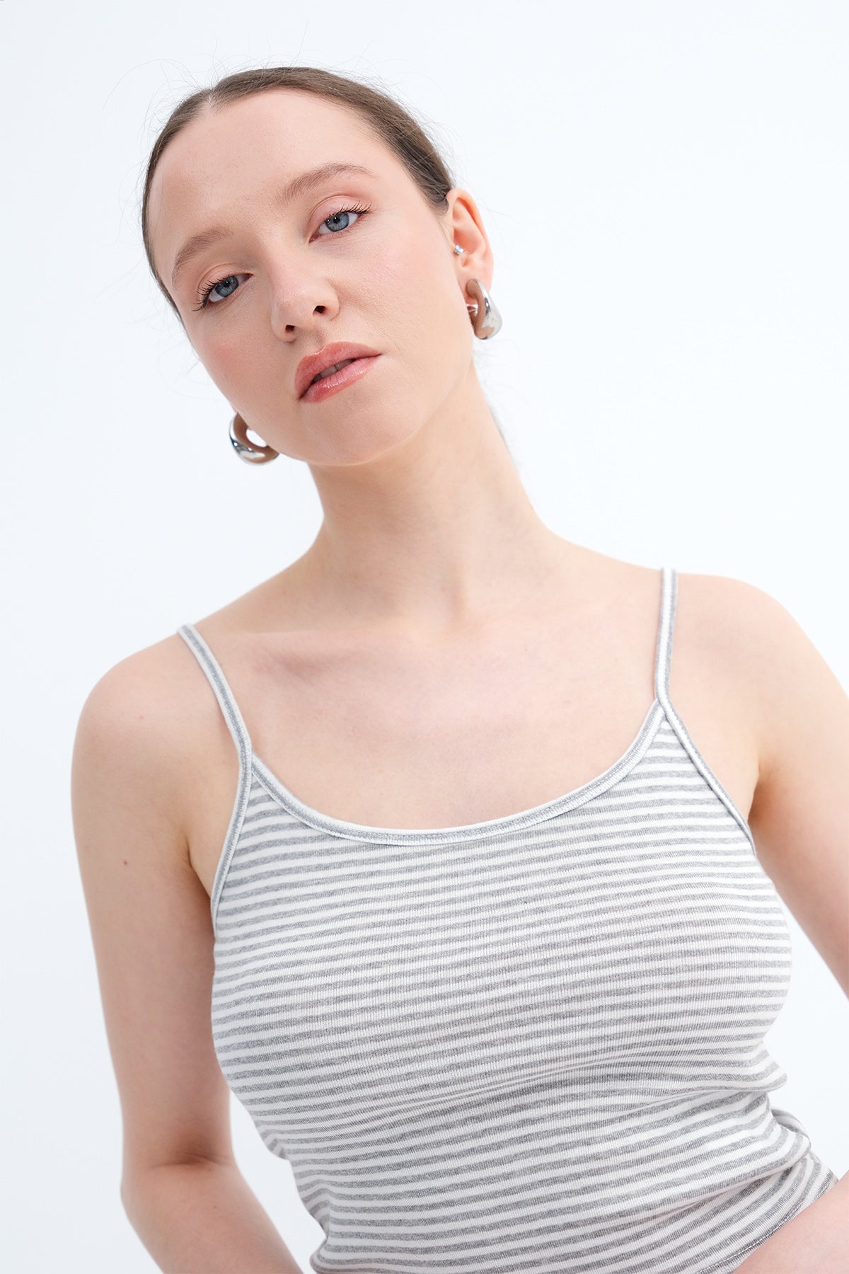 Ecru---Grey_Thin-Strap-Striped-Tank-Top-addax