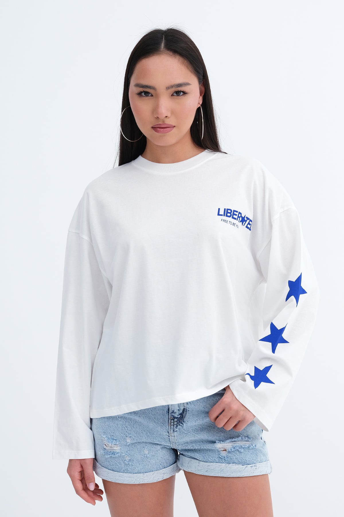 Printed Long Sleeve T-Shirt