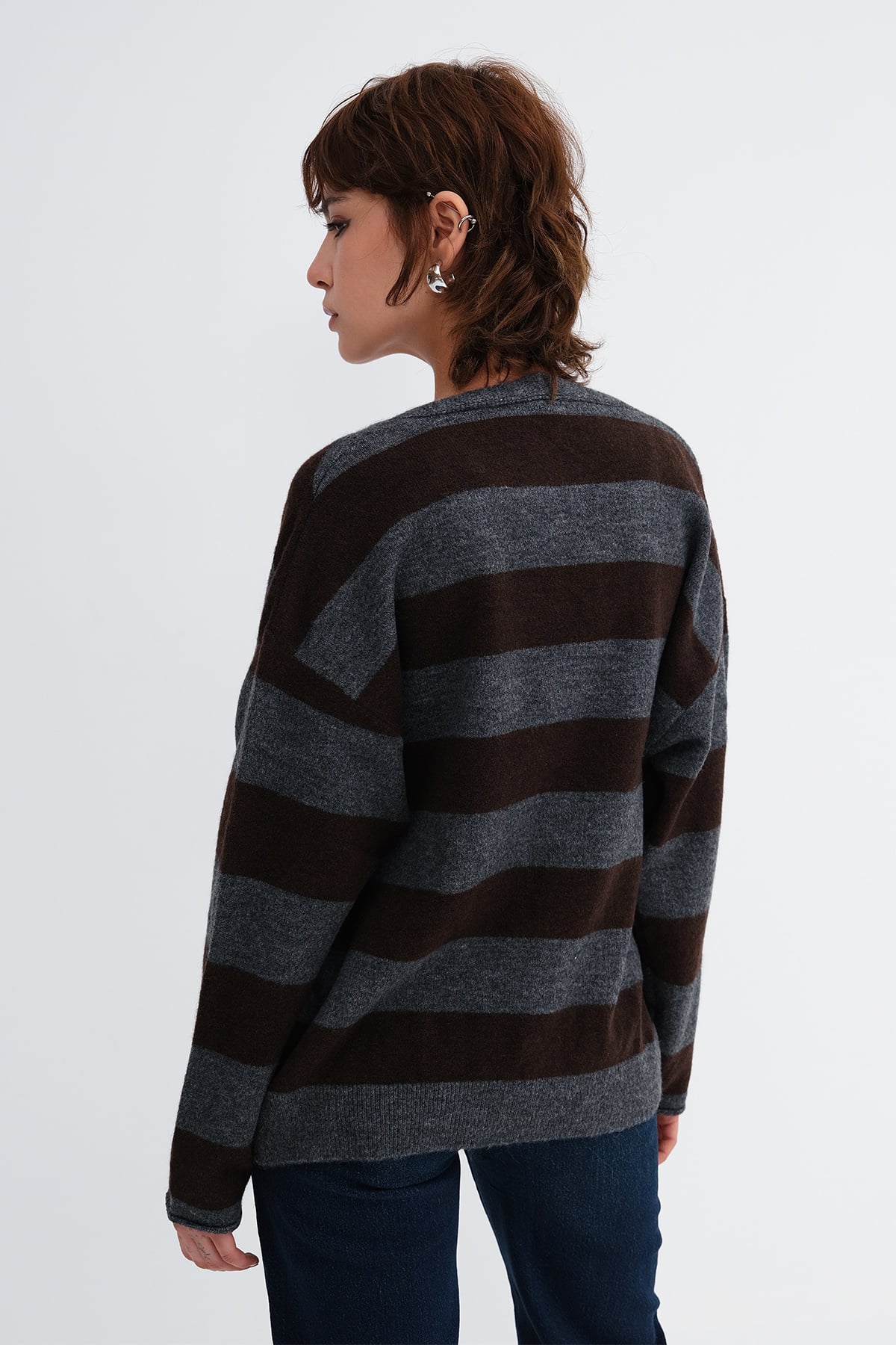 Anthracite-Coffee_Button-Up-Knit-Cardigan-addax