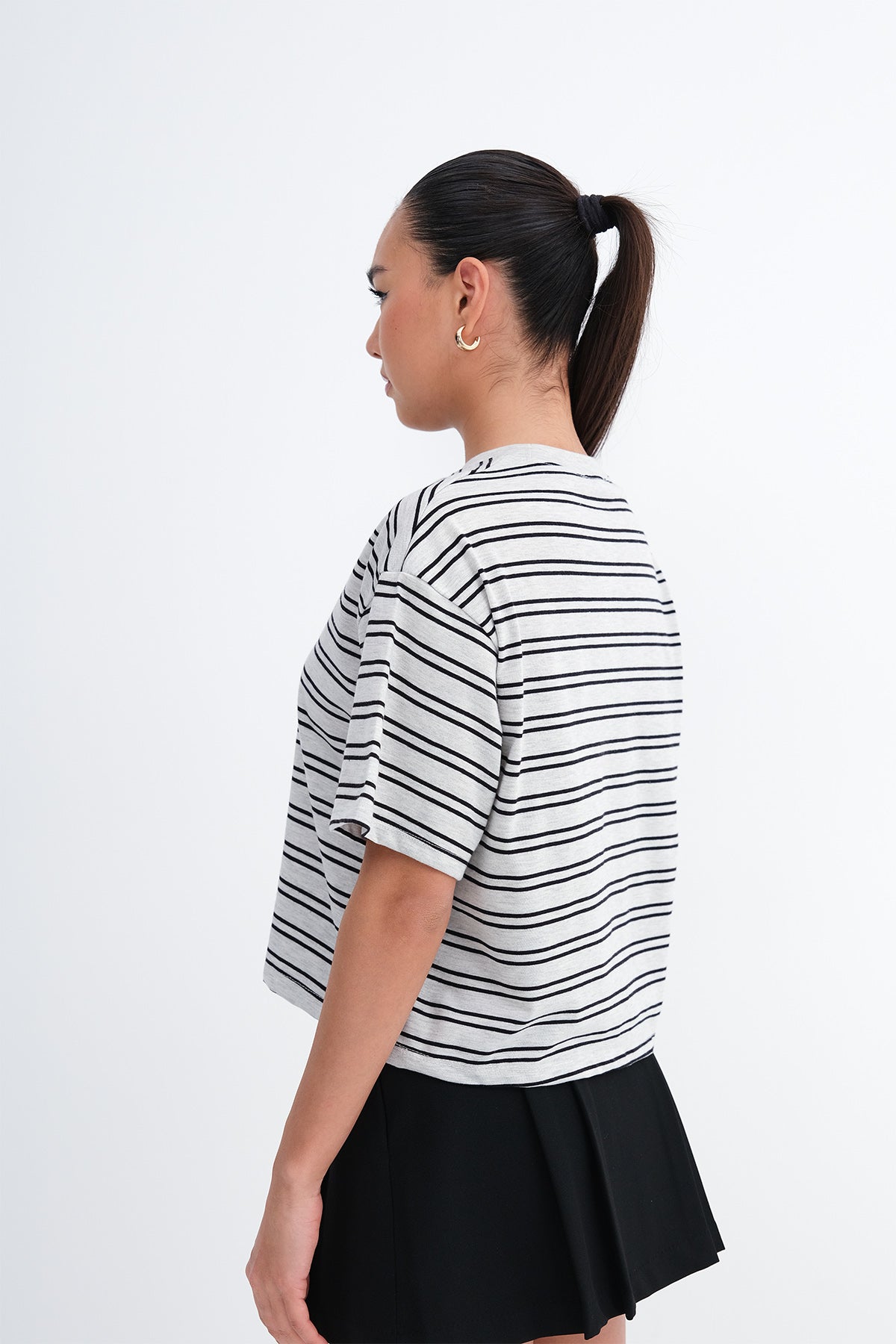 Crew Neck Striped T-shirt