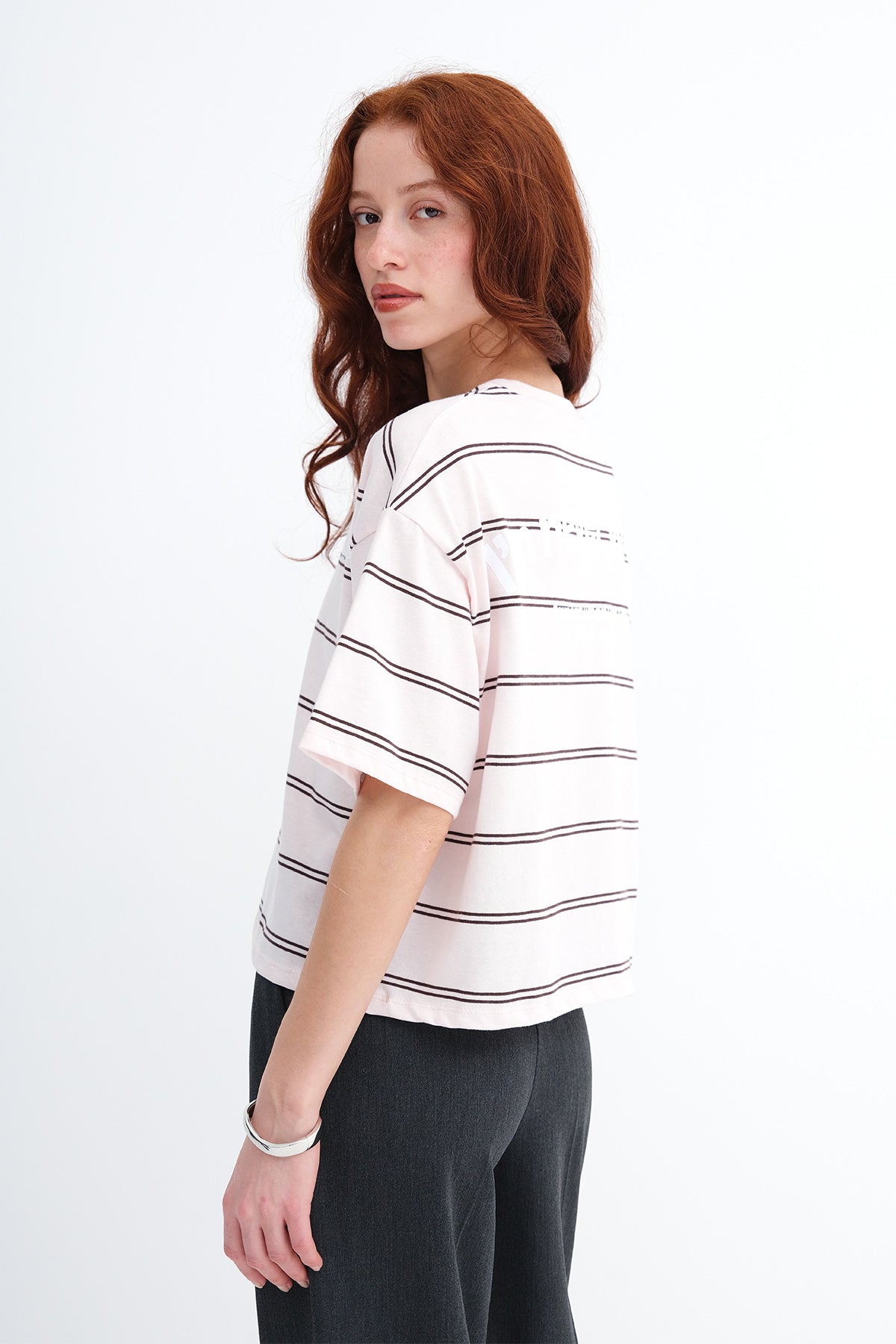 Striped Printed T-shirt