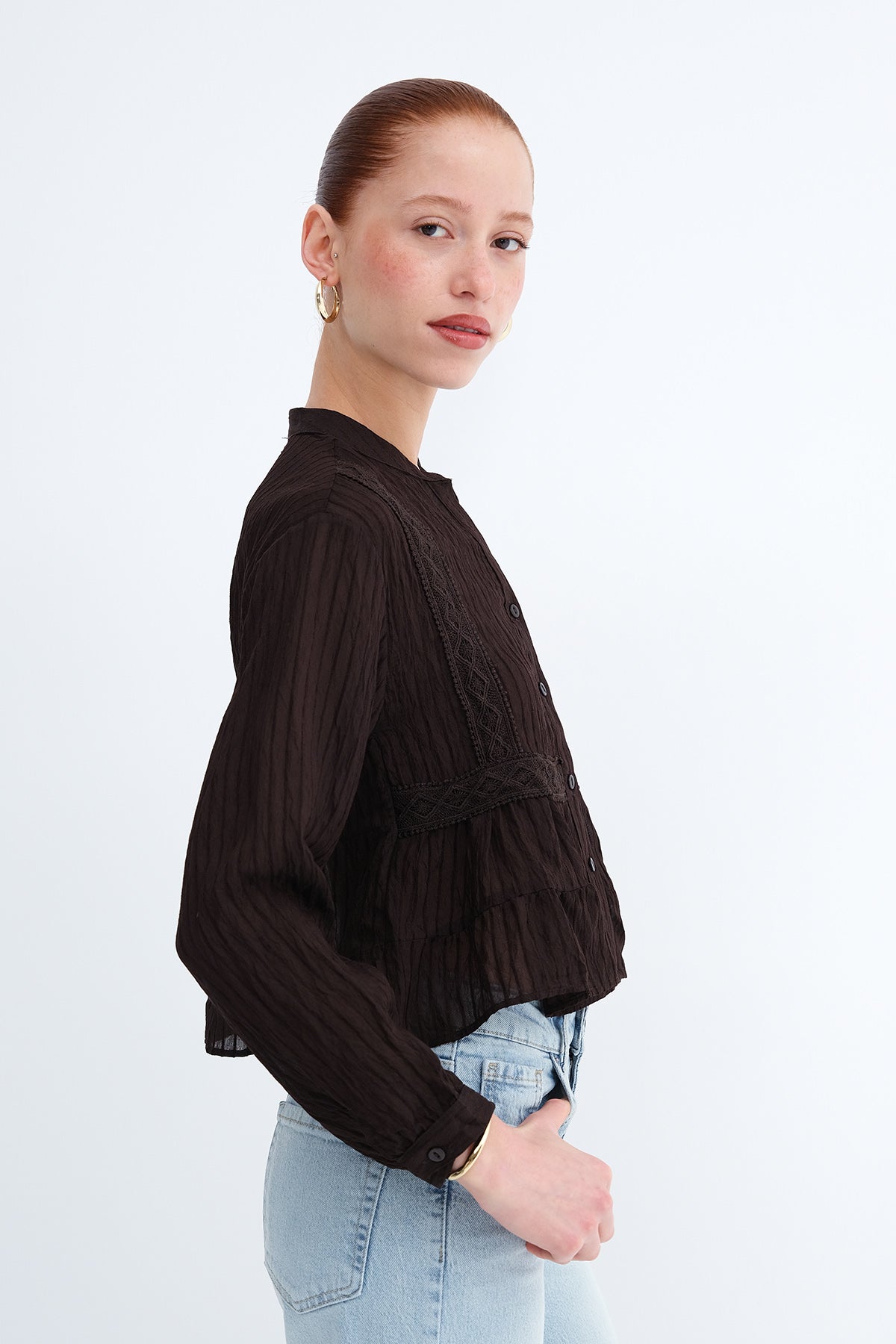 Brown_Lace-Detail-Shirt-addax