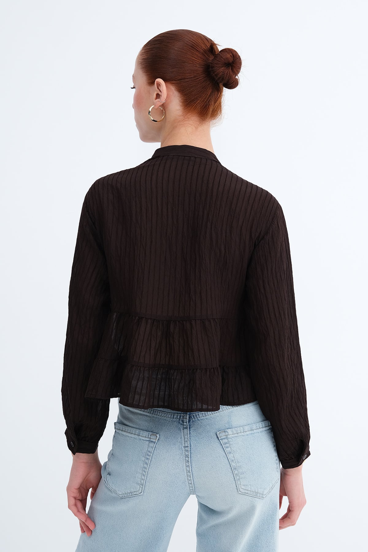Brown_Lace-Detail-Shirt-addax