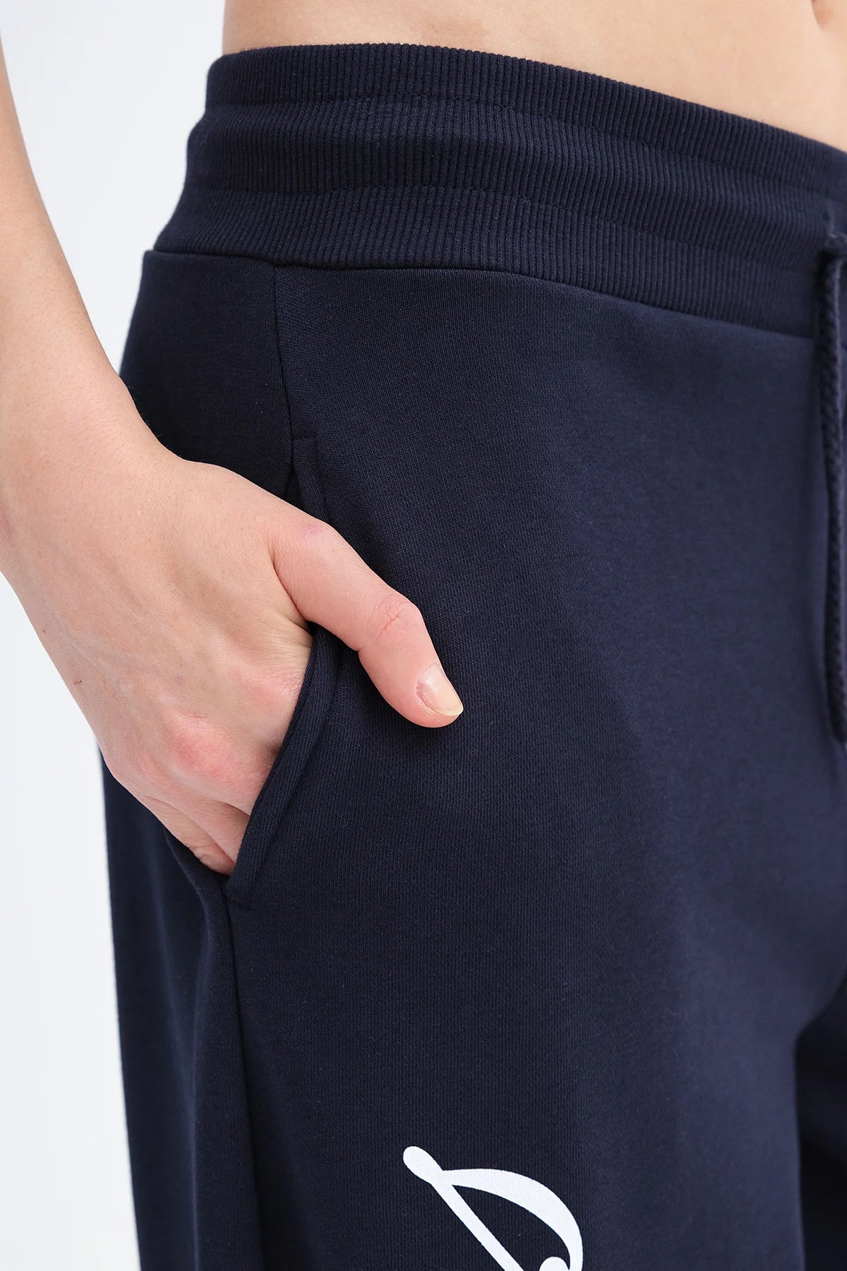 Night-Blue_Wide-Leg-Sweatpants-with-Text- Print-addax