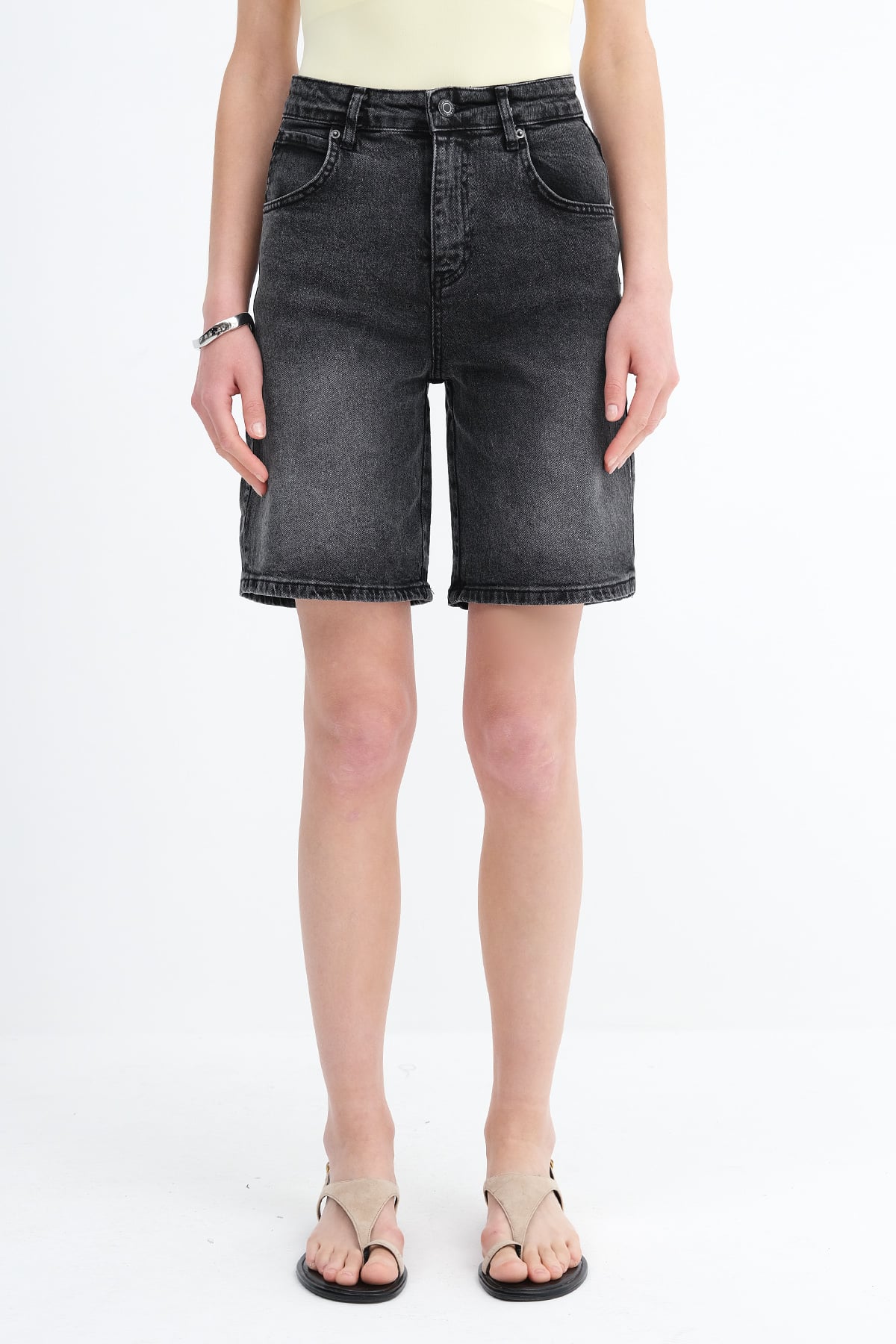 Lead-Grey_Bermuda-Denim-Shorts-addax