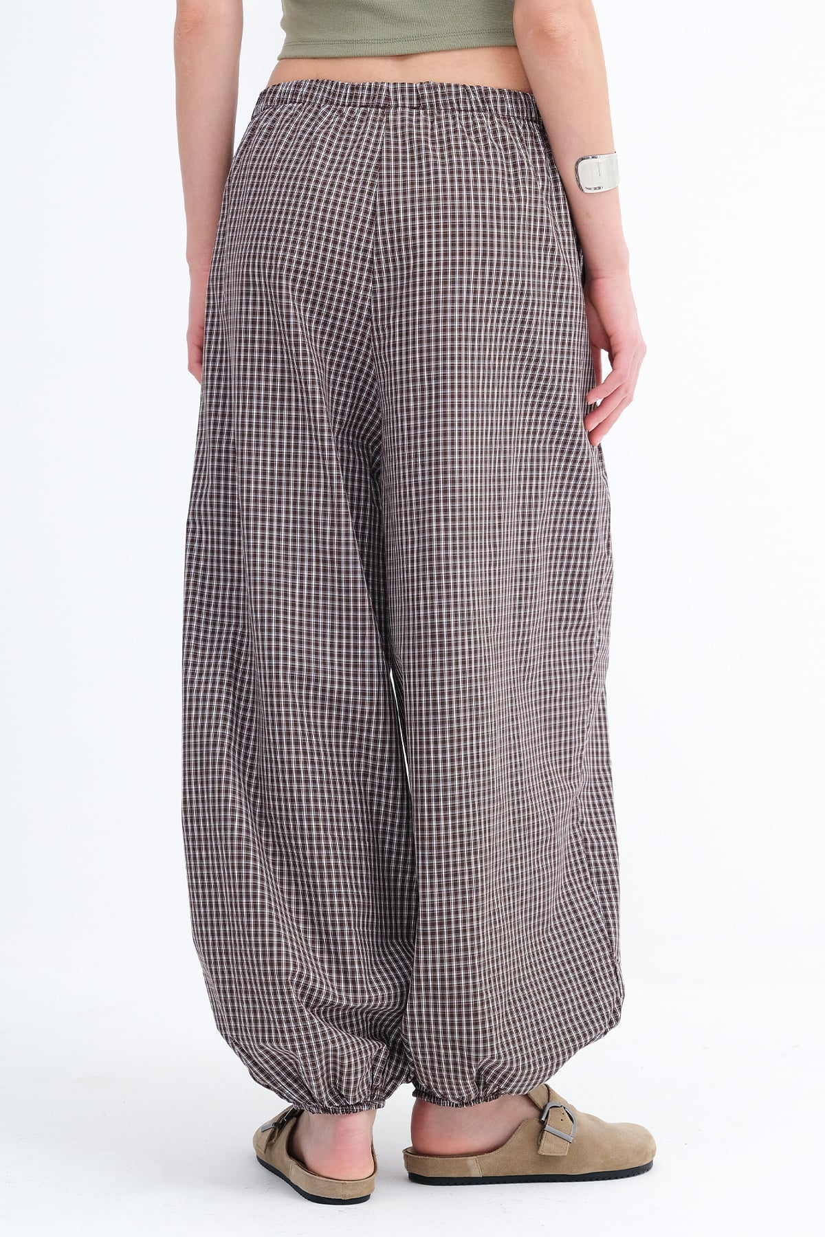 Plaid Jogger Pants