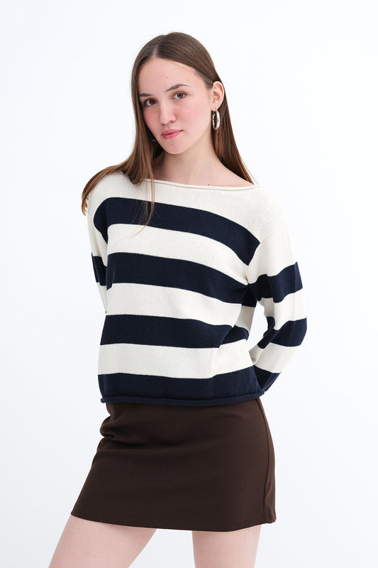 Stone---Night-Blue_Boat-Neck-Striped-Knit-Sweater-addax