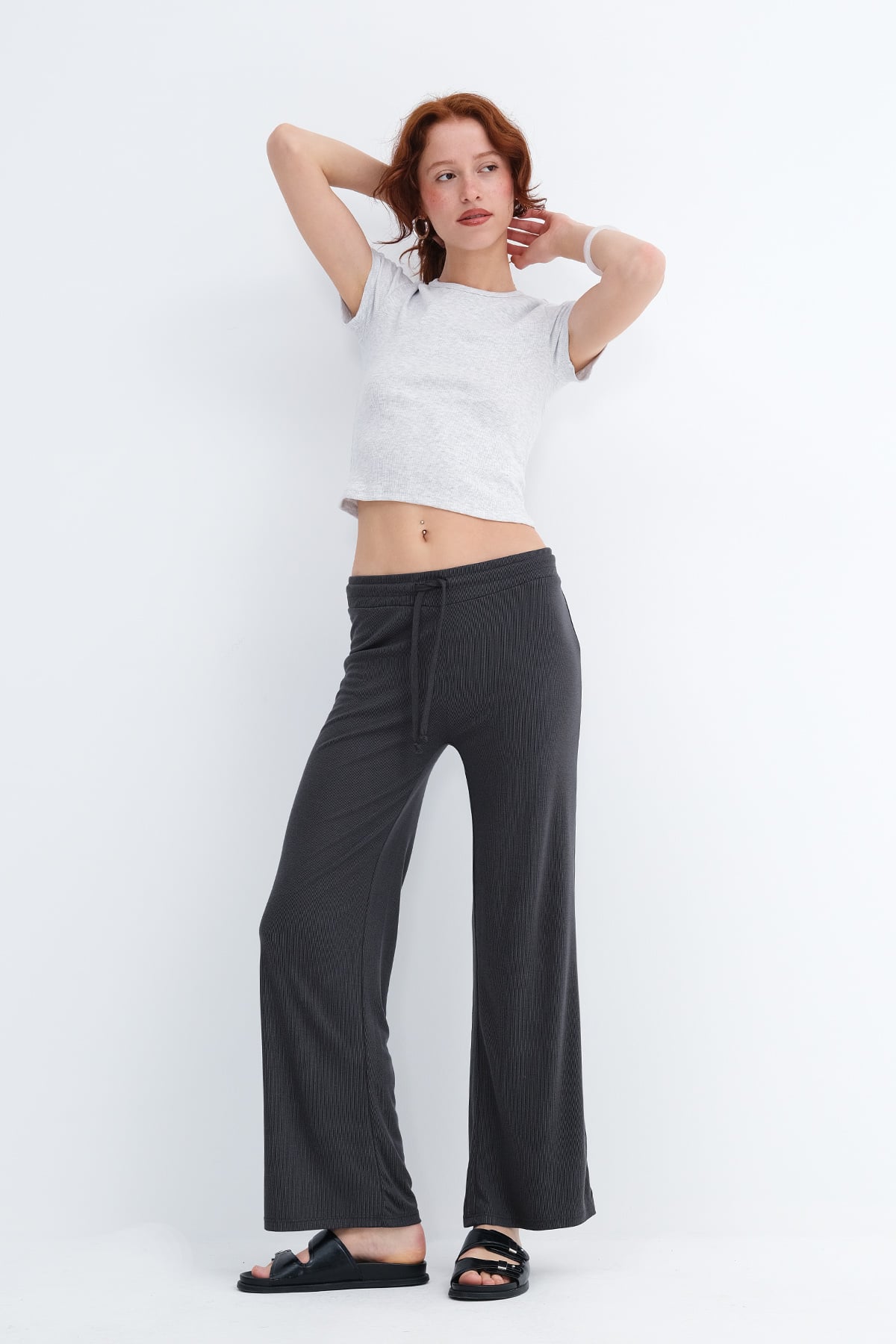 Charcoal_Elastic-Waist-Modal-Sweatpants-addax