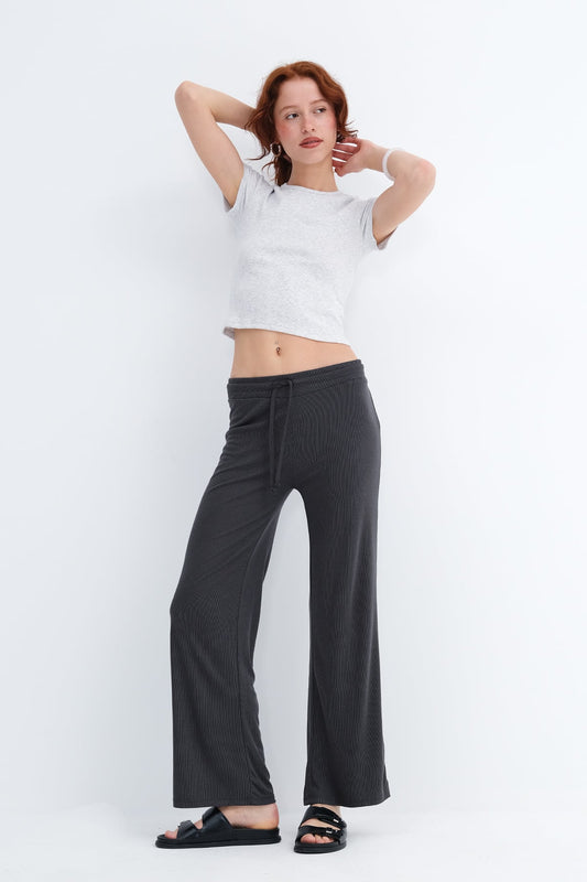 Charcoal_Elastic-Waist-Modal-Sweatpants-addax