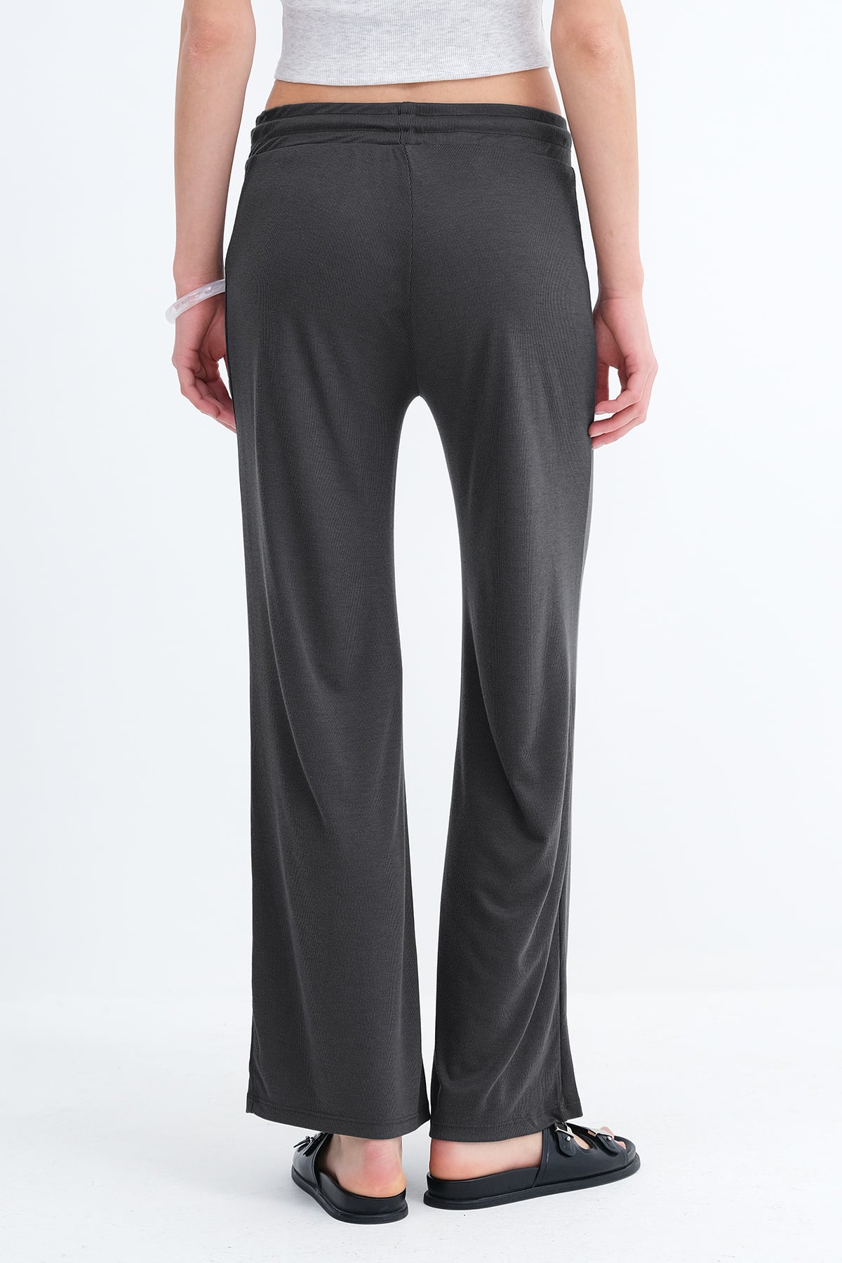 Charcoal_Elastic-Waist-Modal-Sweatpants-addax