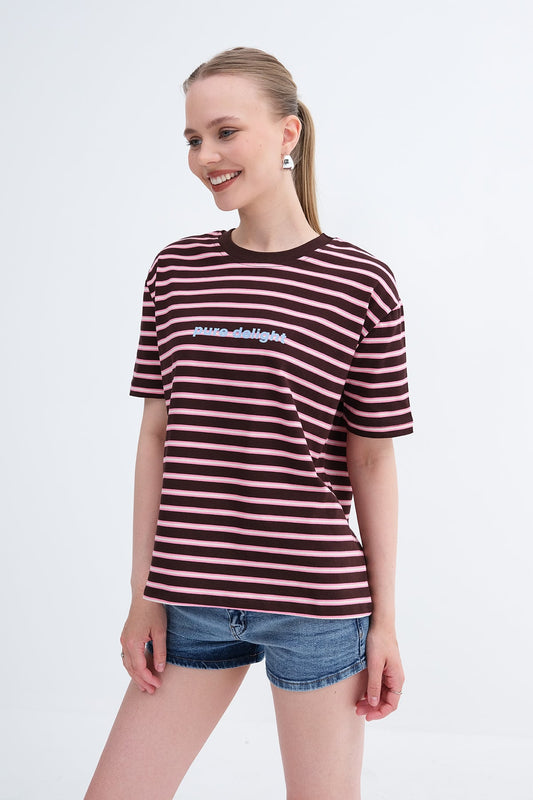 Brown_Striped-T-shirt-addax
