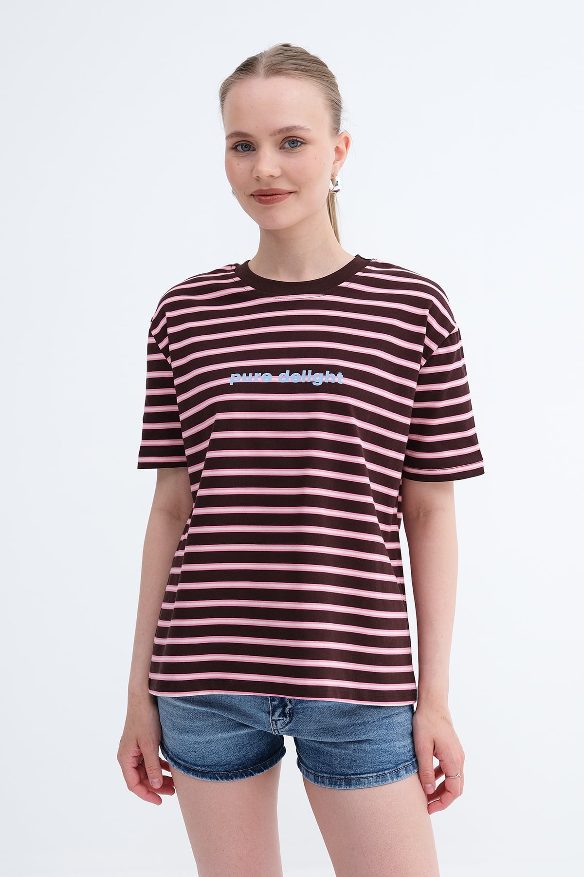 Brown_Striped-T-shirt-addax